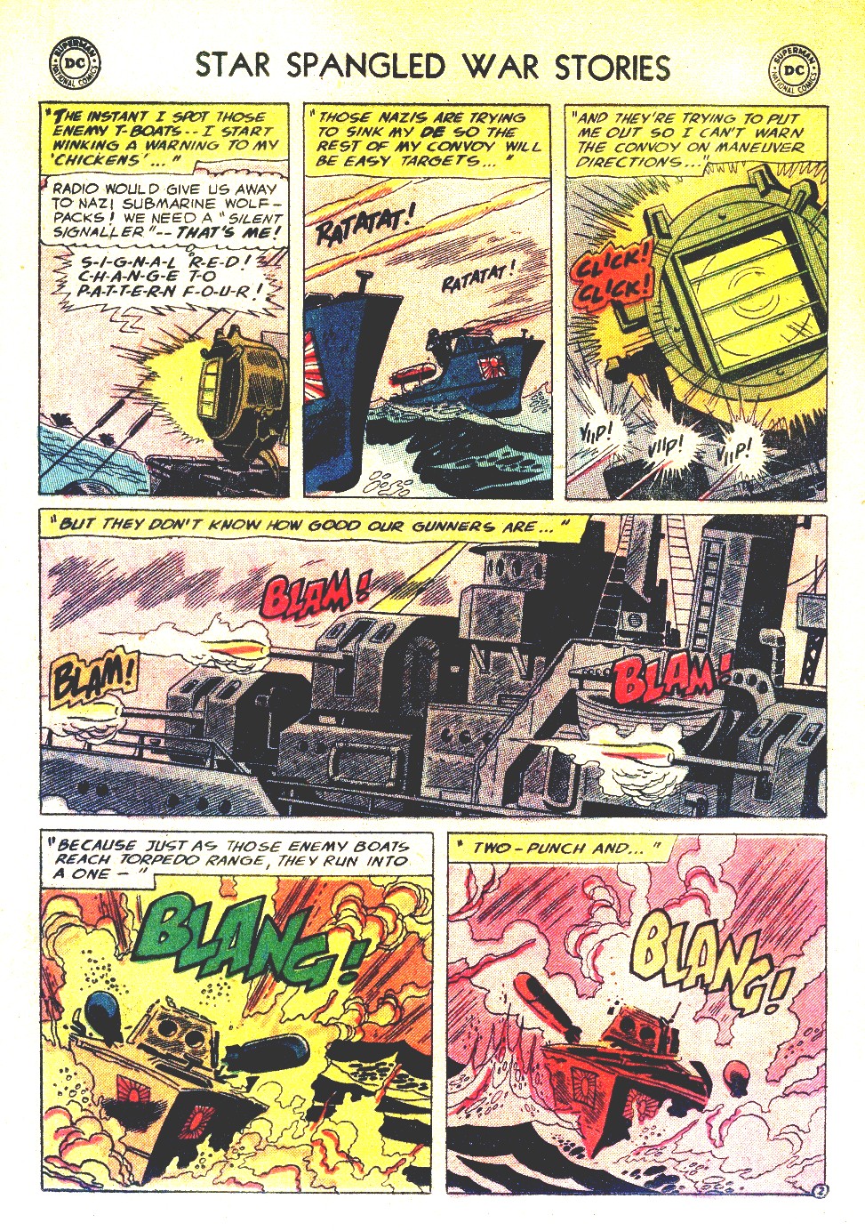 Read online Star Spangled War Stories (1952) comic -  Issue #50 - 12