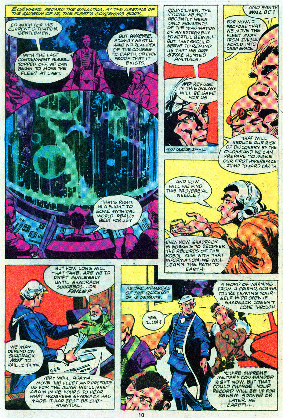 Read online Battlestar Galactica comic -  Issue #22 - 8