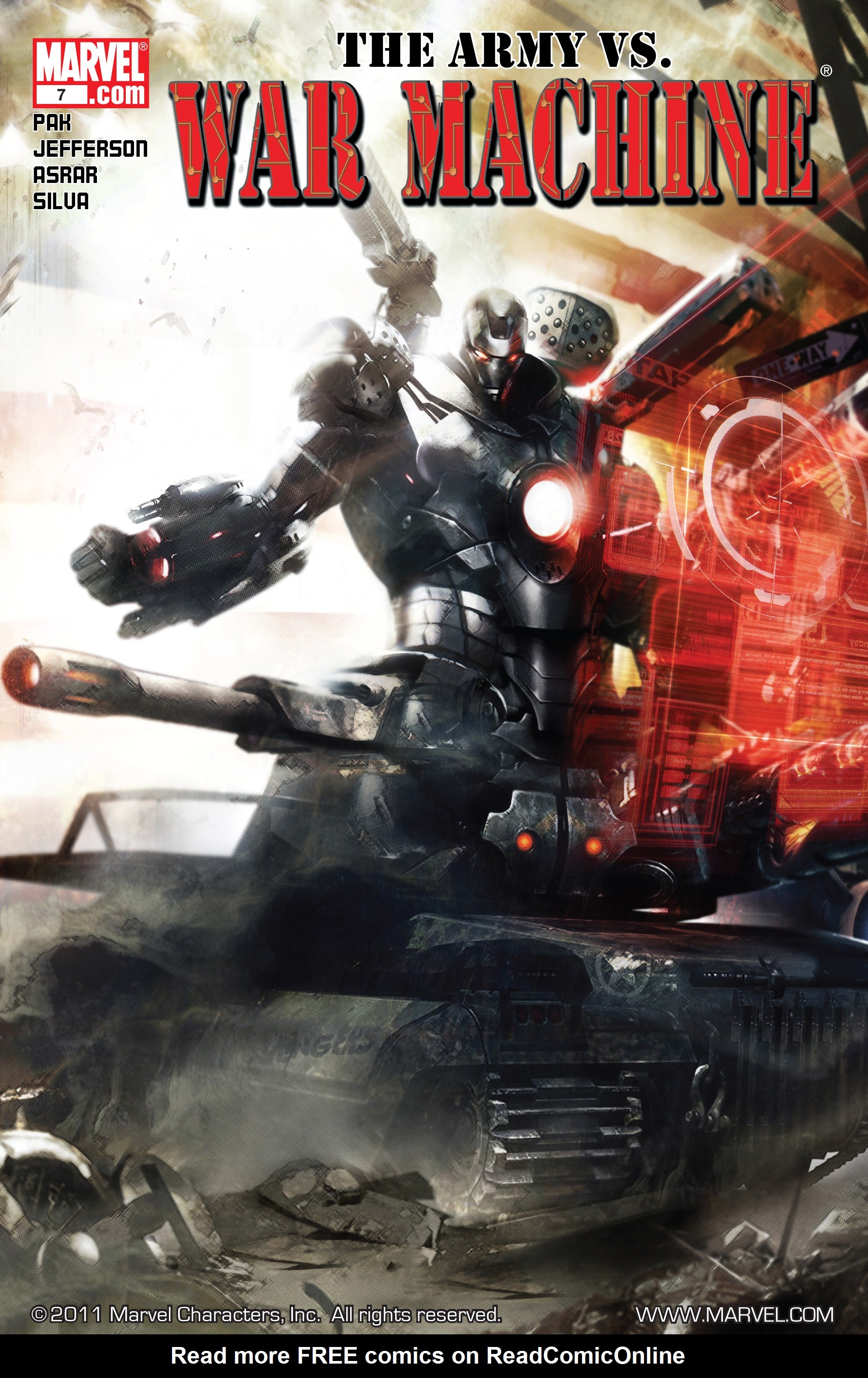 Read online War Machine (2009) comic -  Issue #7 - 1