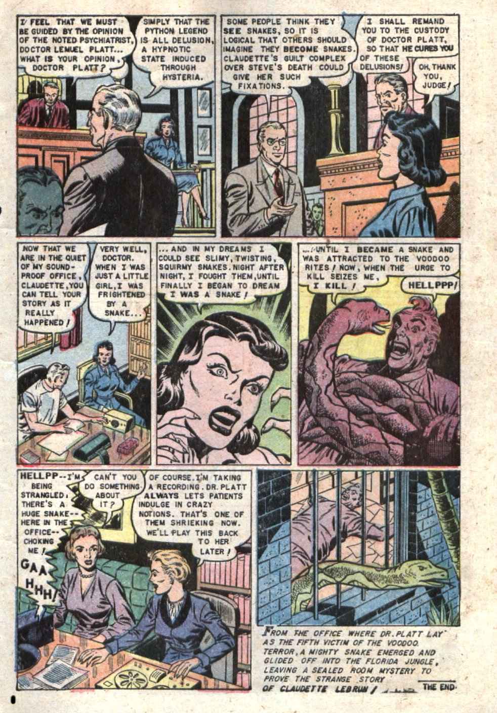 Read online Baffling Mysteries comic -  Issue #15 - 9