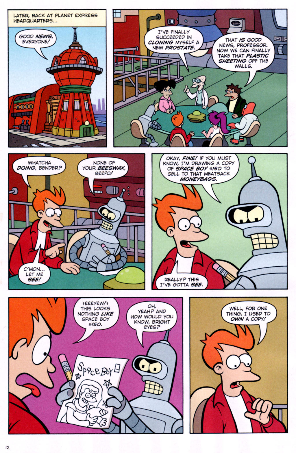 Read online Futurama Comics comic -  Issue #30 - 10