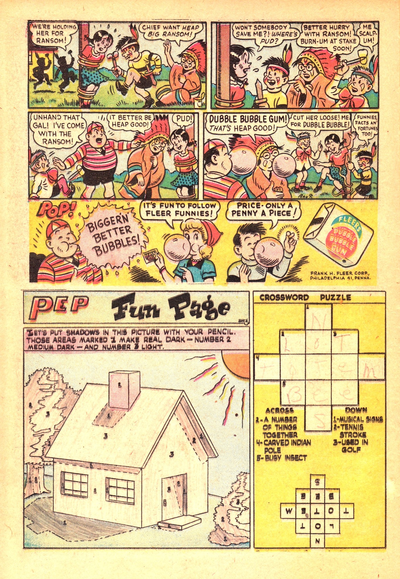 Read online Pep Comics comic -  Issue #85 - 36