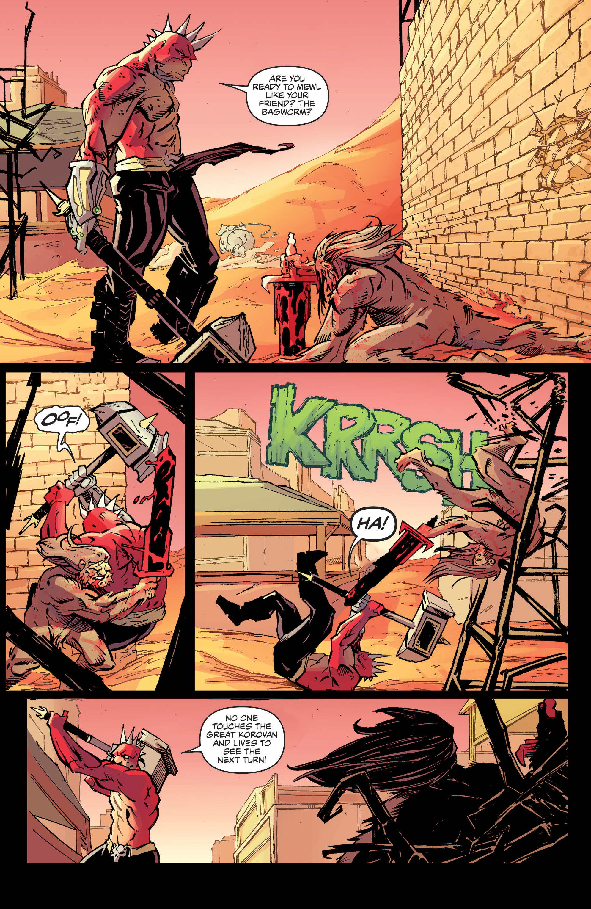 Read online Bigfoot: Sword of the Earthman (2015) comic -  Issue #6 - 5