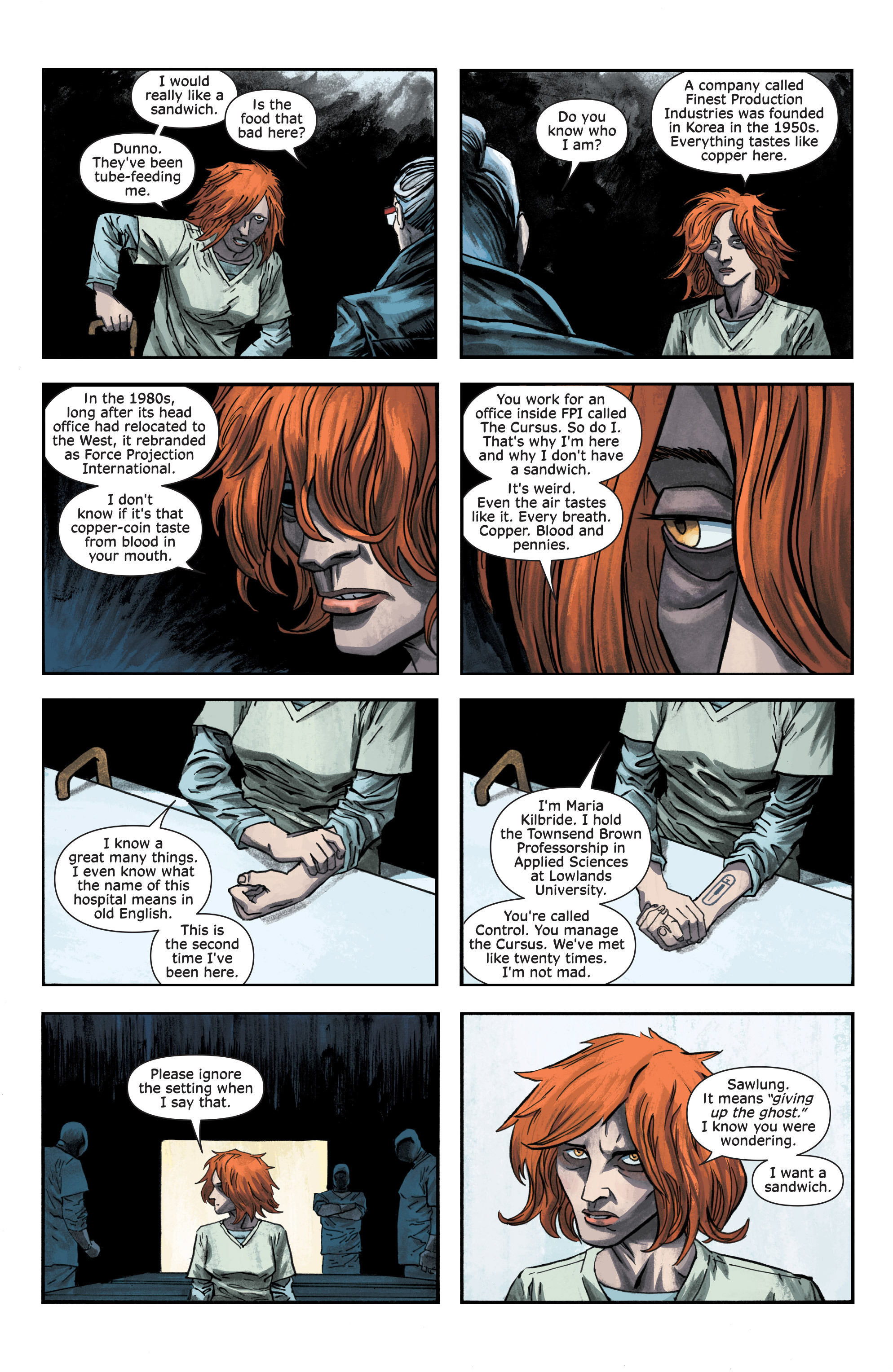 Read online Injection comic -  Issue #1 - 5
