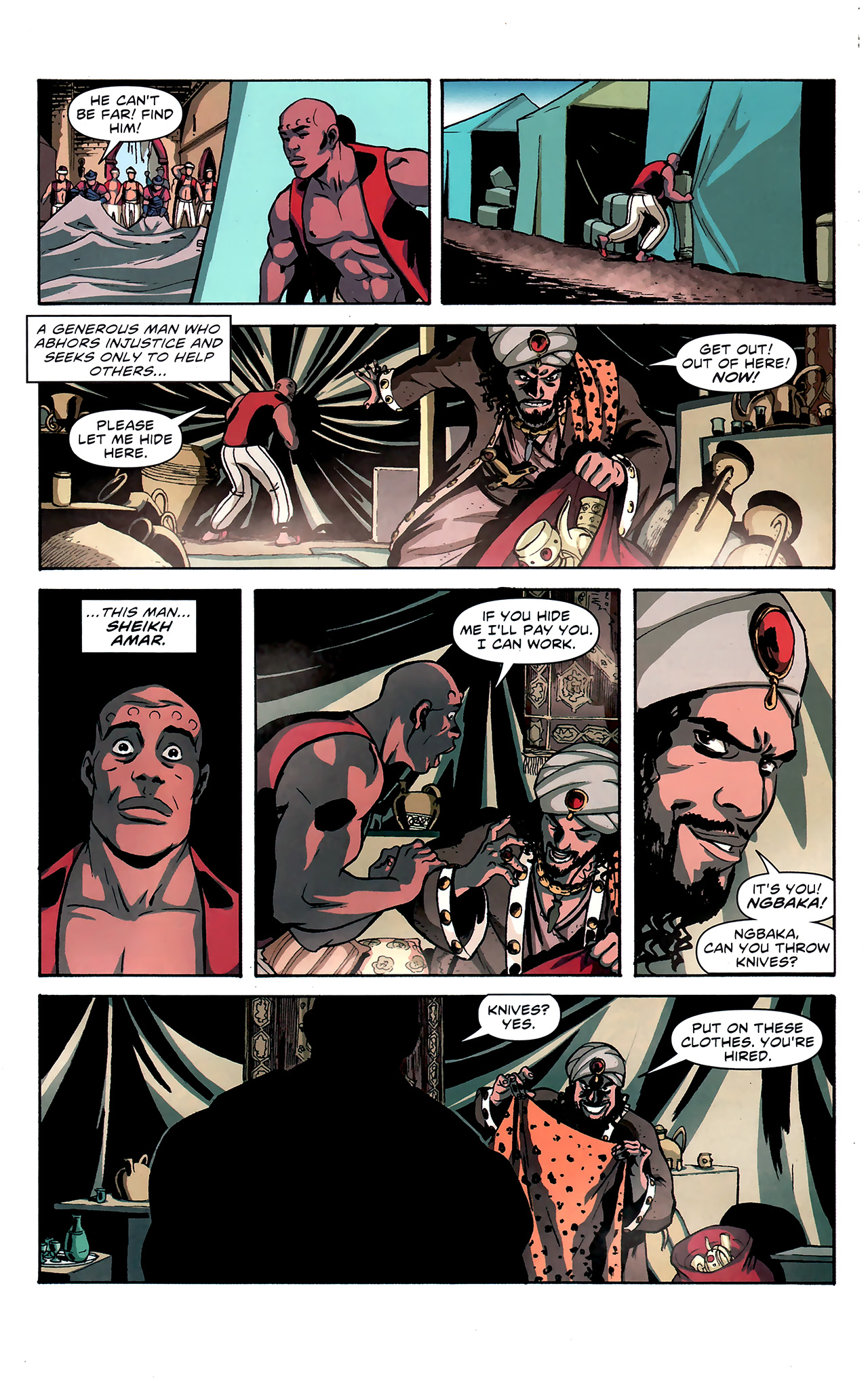 Read online Prince of Persia: Before the Sandstorm comic -  Issue #2 - 21