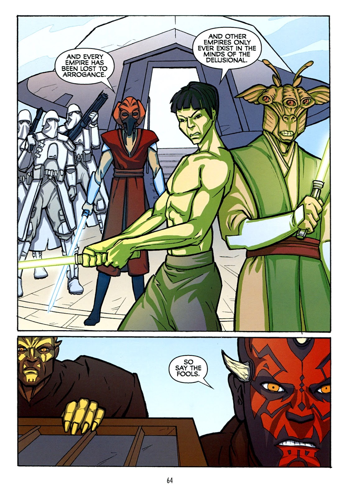 Star Wars: The Clone Wars - The Sith Hunters issue Full - Page 65