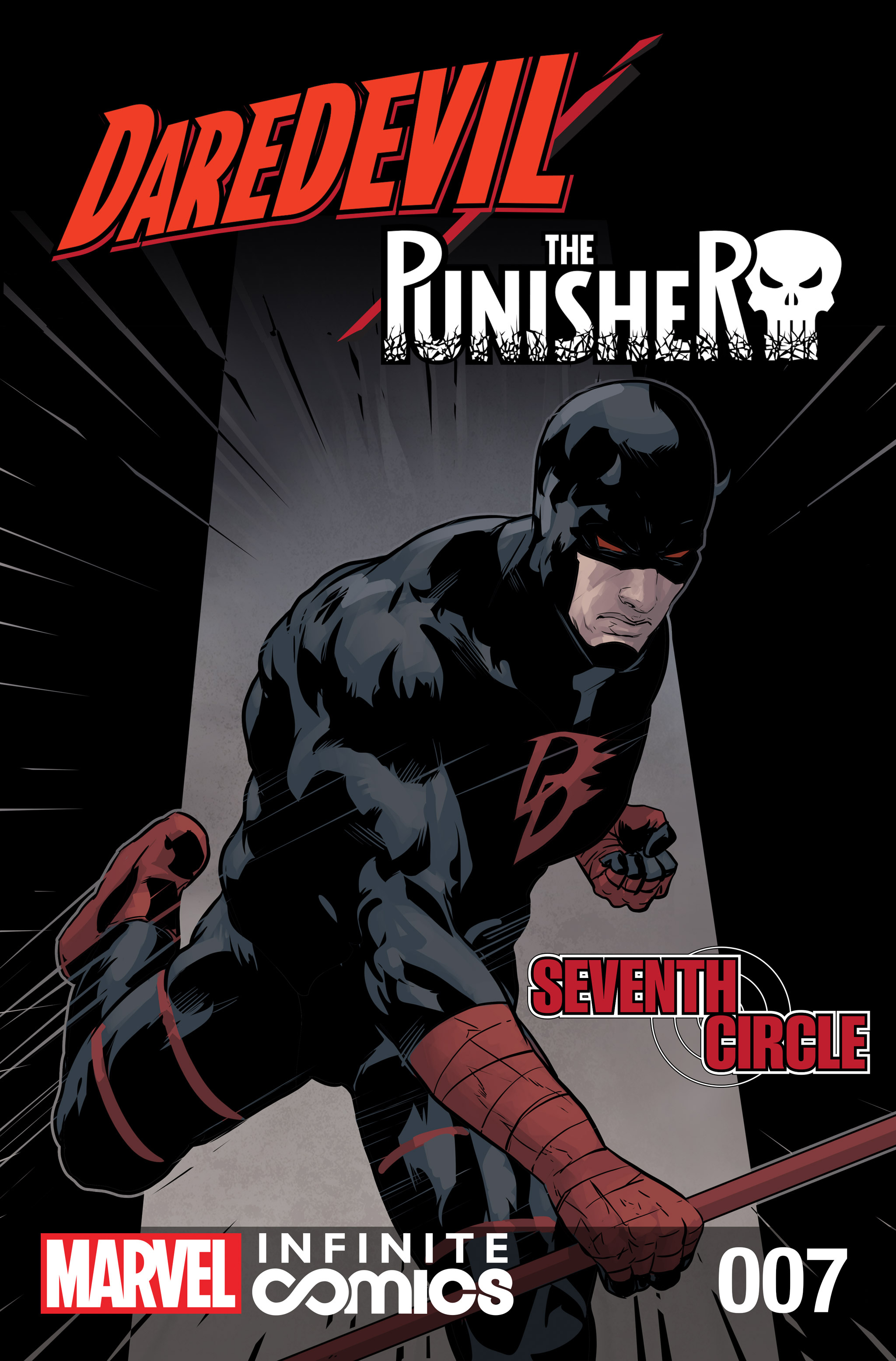 Read online Daredevil / Punisher : The Seventh Circle comic -  Issue #7 - 1