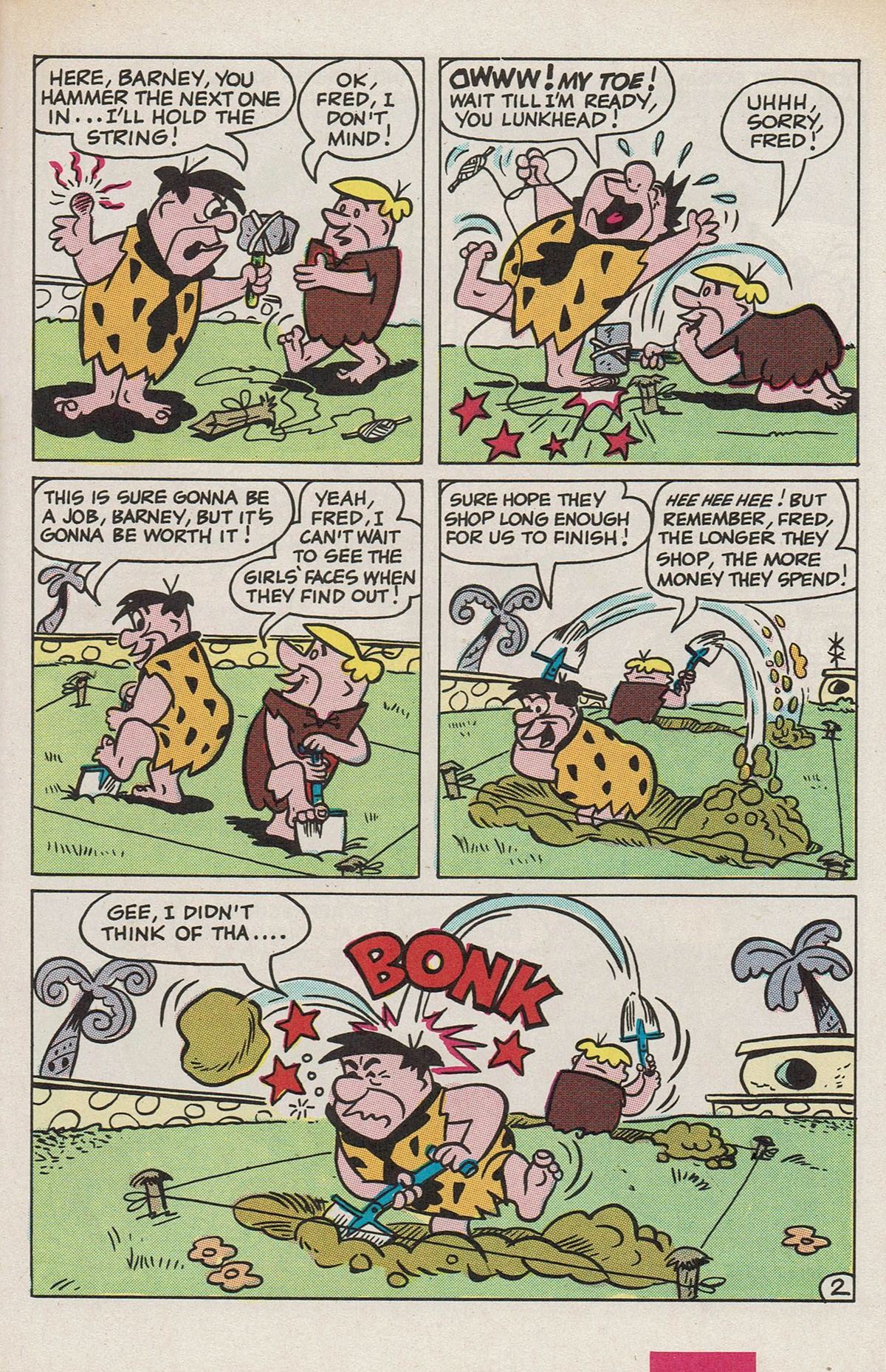 Read online Hanna Barbera Giant Size comic -  Issue #3 - 34