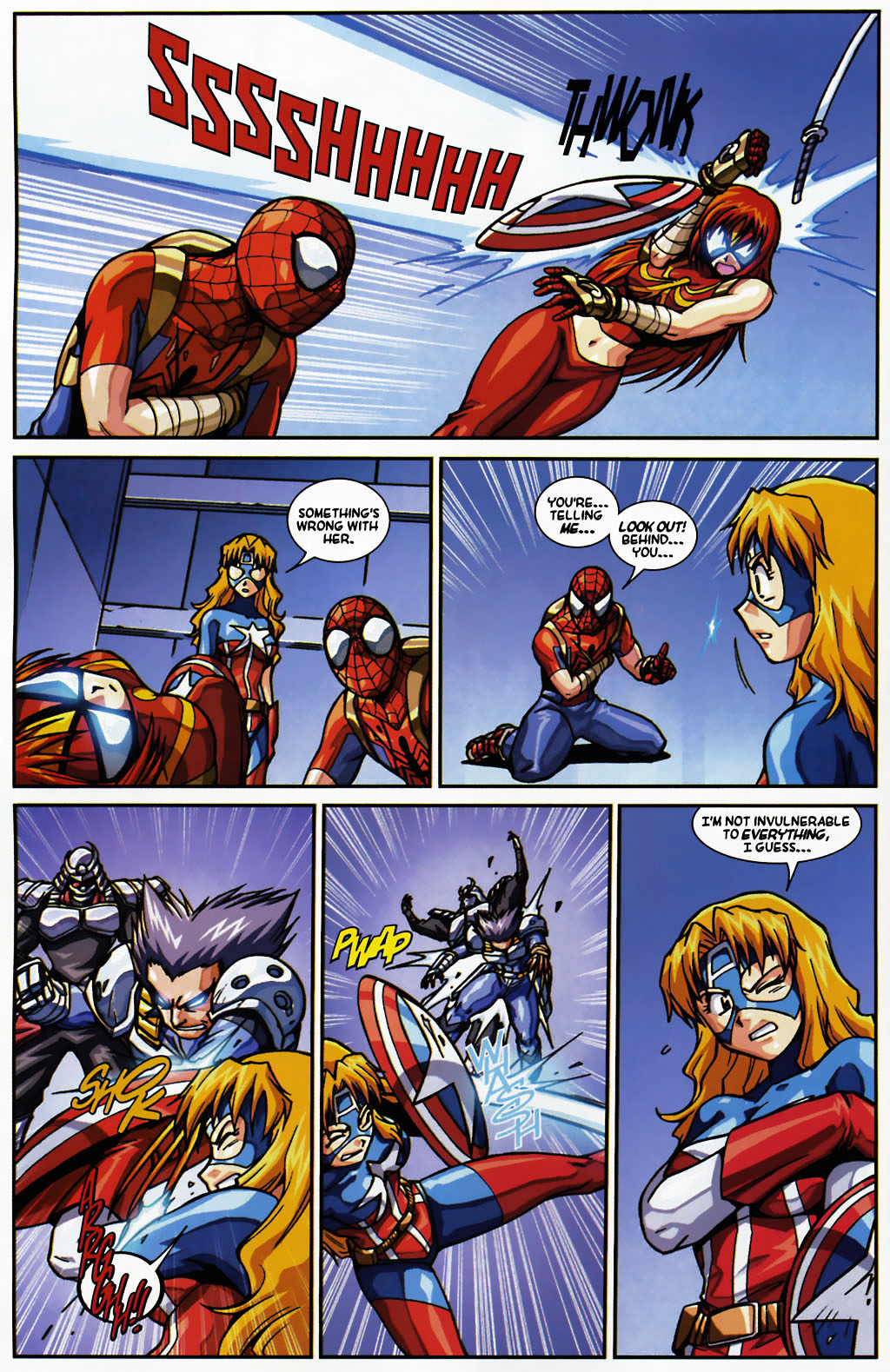 Read online New Mangaverse comic -  Issue #5 - 8