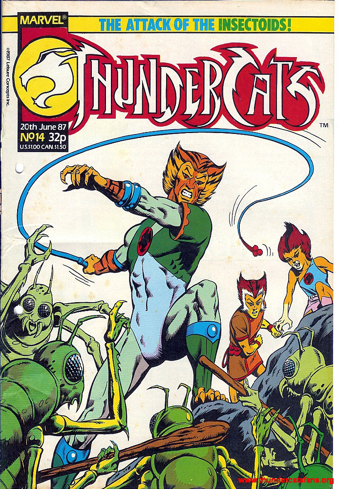 Read online ThunderCats (1987) comic -  Issue #14 - 1