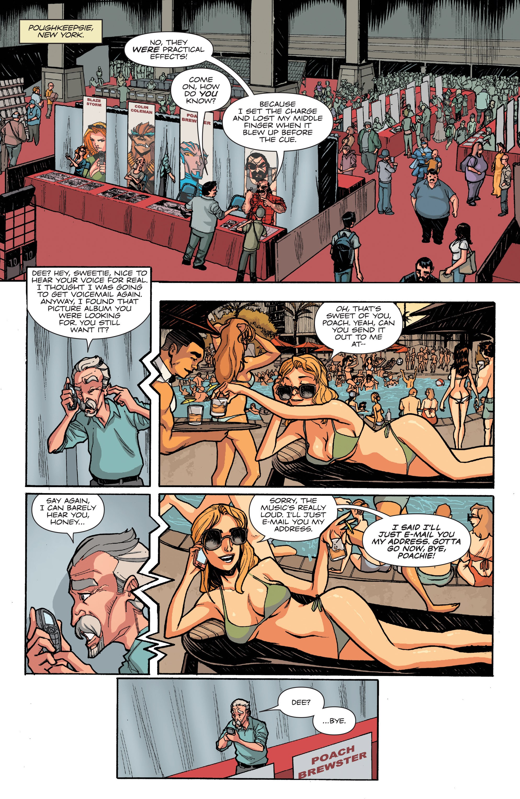 Read online Palmiotti & Brady's The Big Con Job comic -  Issue #2 - 7