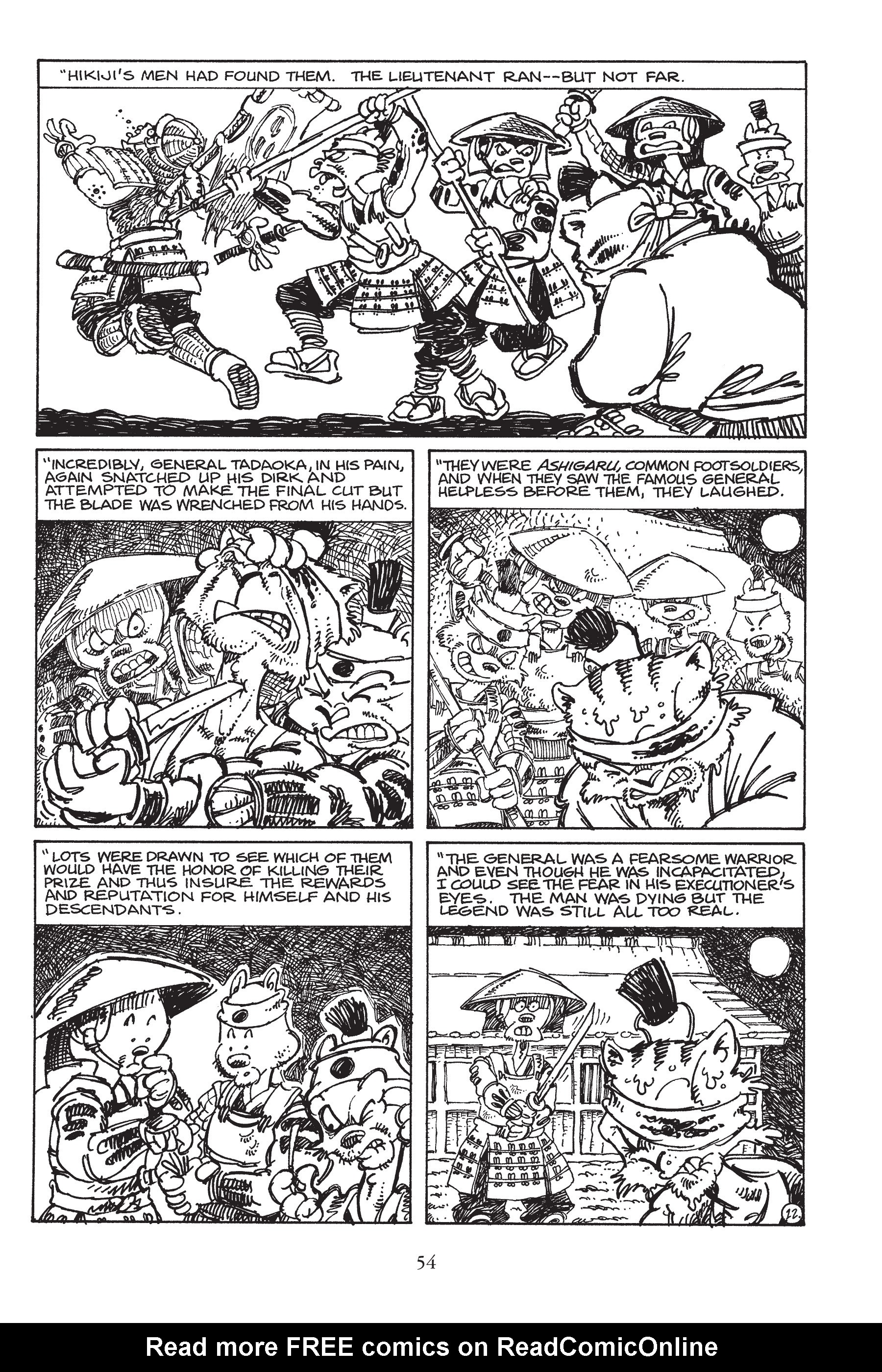 Read online Usagi Yojimbo (1987) comic -  Issue # _TPB 7 - 49
