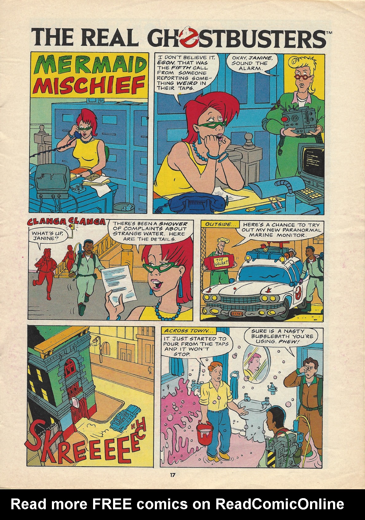 Read online The Real Ghostbusters comic -  Issue #46 - 17