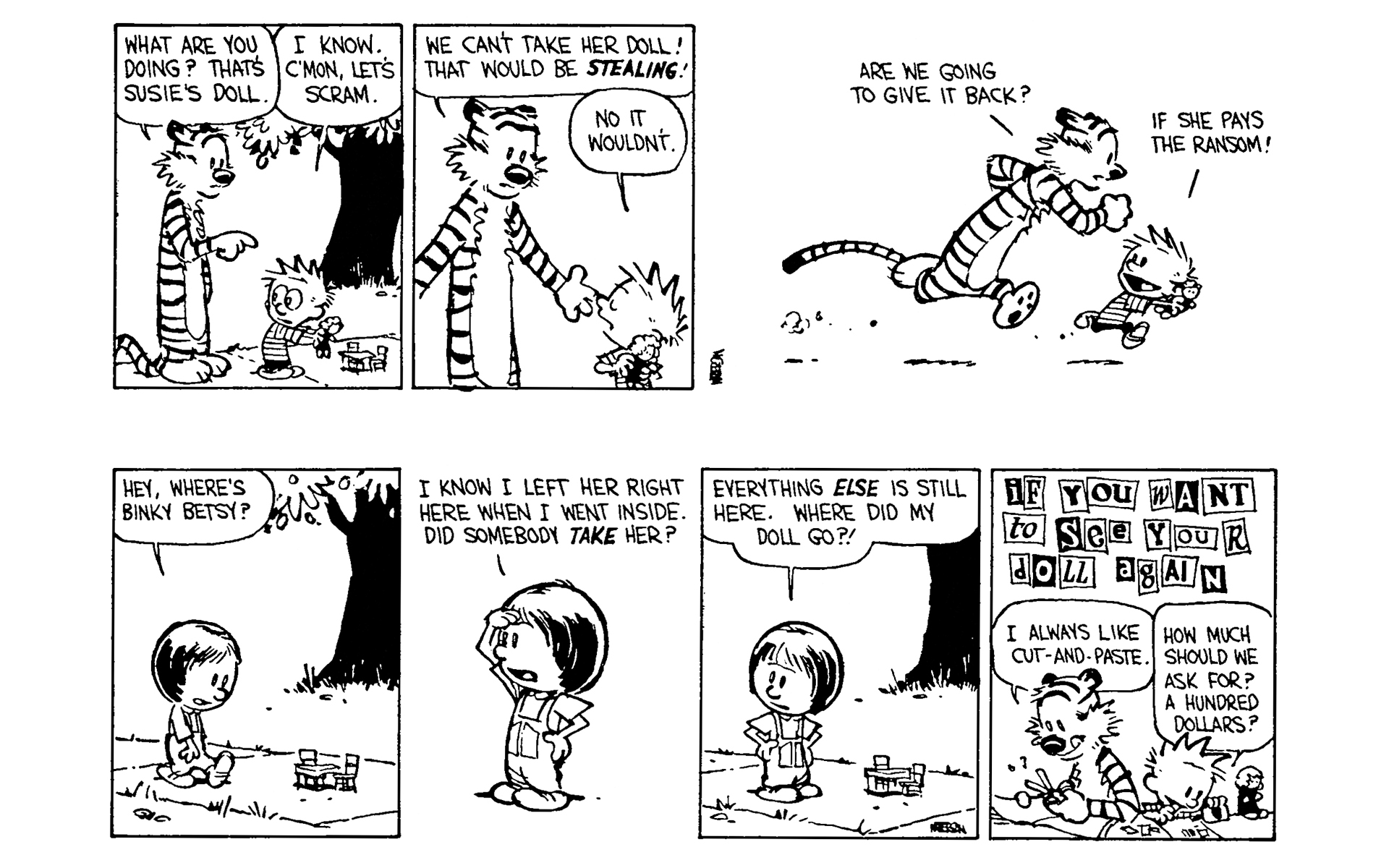 Read online Calvin and Hobbes comic -  Issue #7 - 39