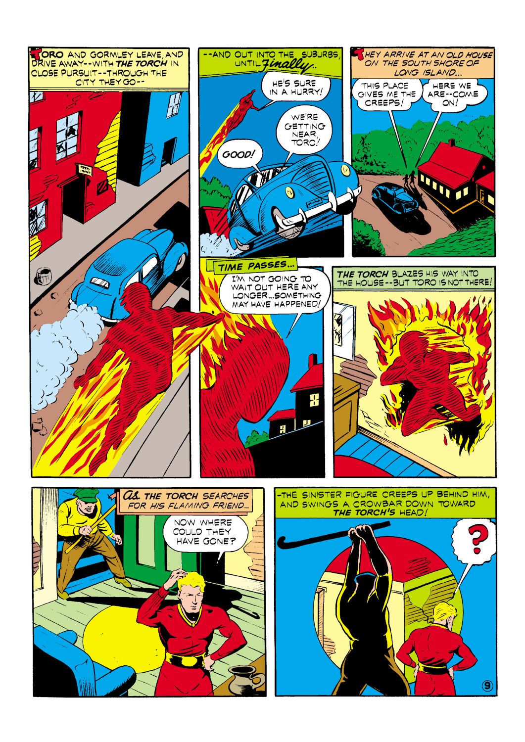 Read online The Human Torch (1940) comic -  Issue #4 - 11