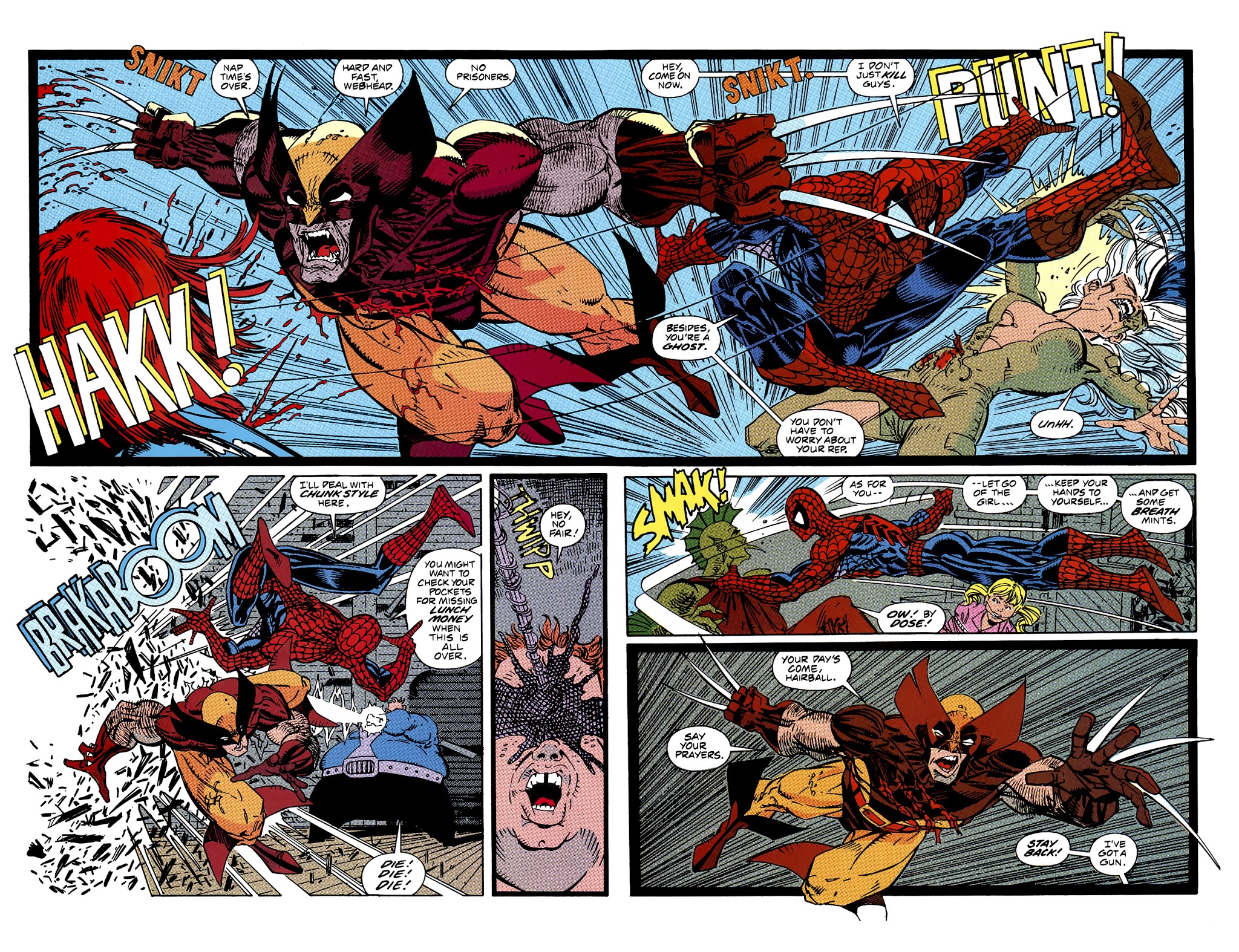 Read online Wolverine vs. Spider-Man comic -  Issue # Full - 19