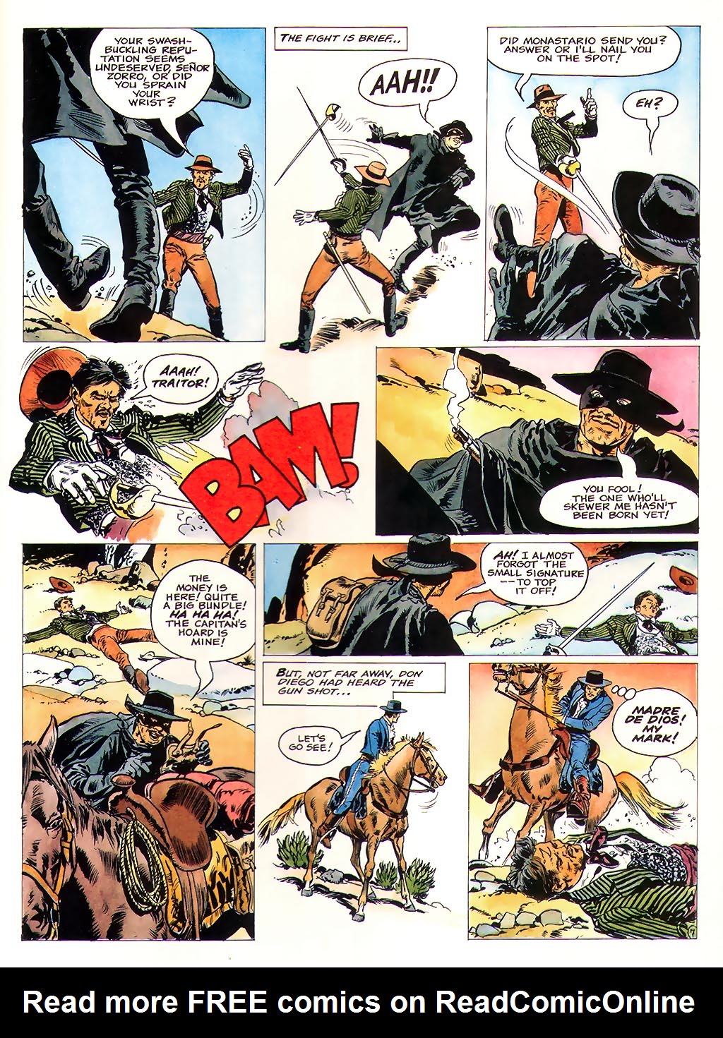 Read online Zorro In Old California comic -  Issue # Full - 42