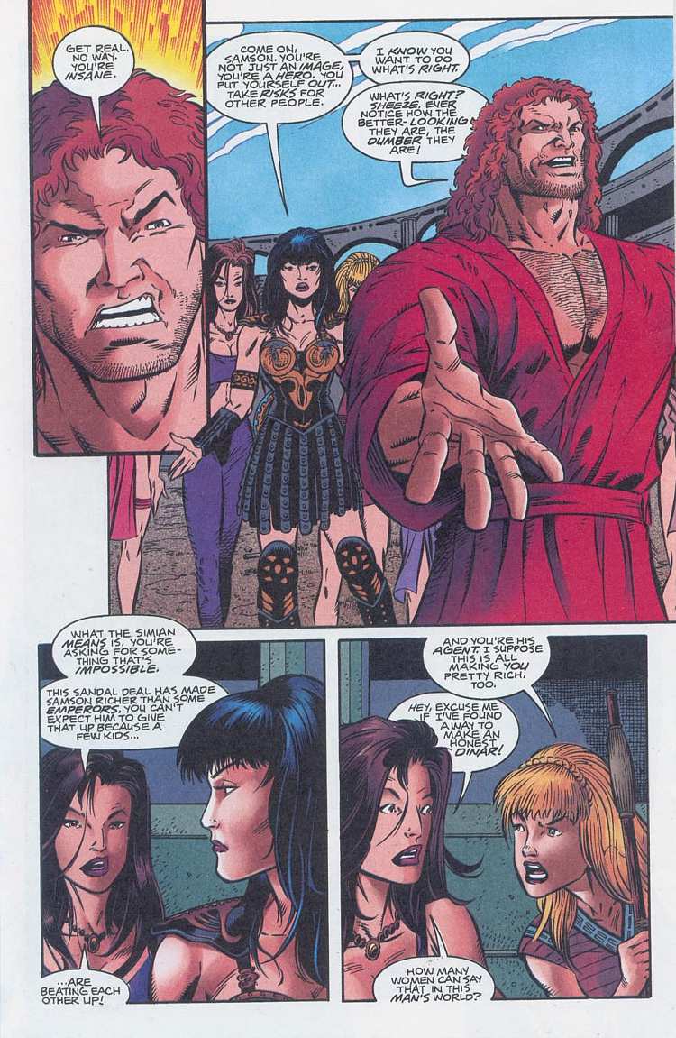 Read online Xena: Warrior Princess: And The Original Olympics comic -  Issue #1 - 20