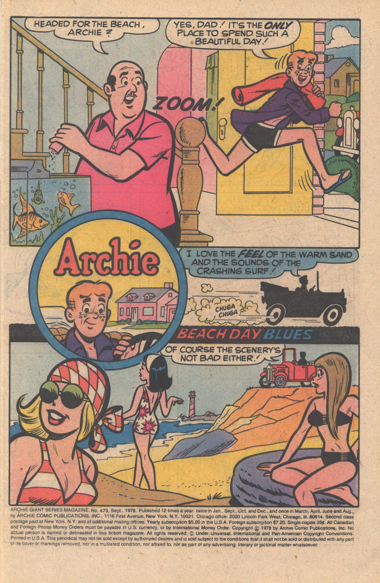 Read online Archie Giant Series Magazine comic -  Issue #473 - 3