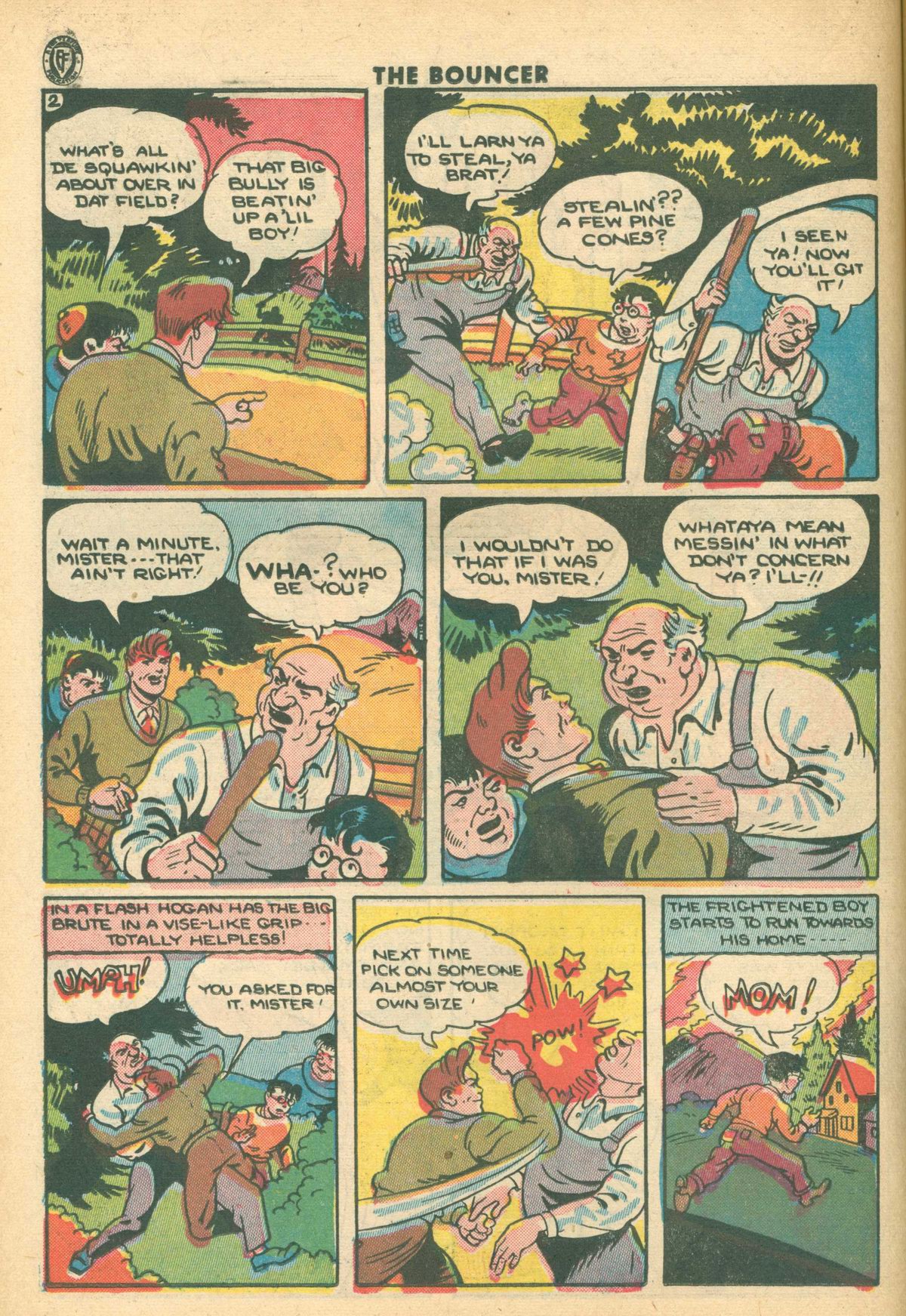 Read online The Bouncer (1944) comic -  Issue #14 - 14