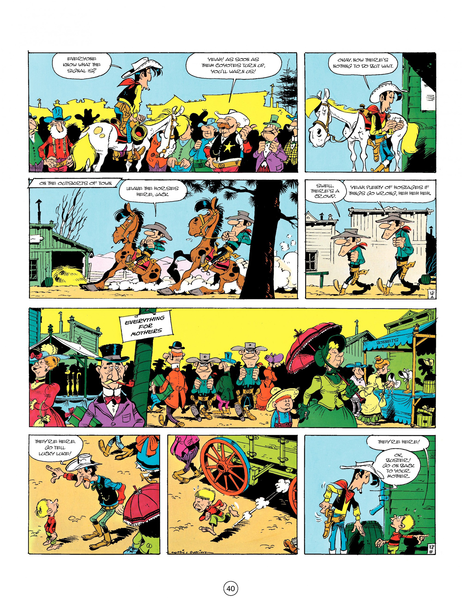 Read online A Lucky Luke Adventure comic -  Issue #6 - 40