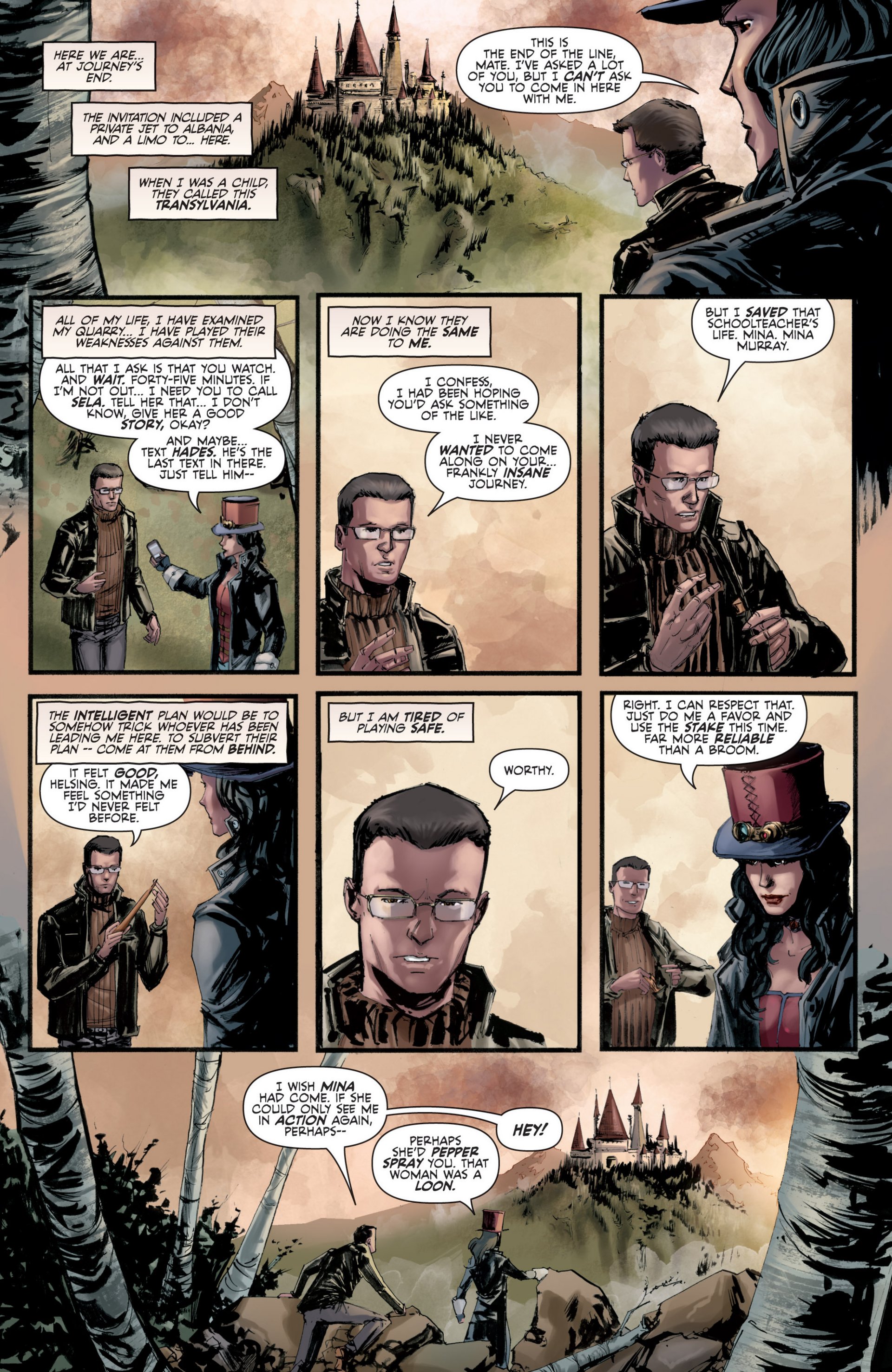 Read online Grimm Fairy Tales presents Helsing comic -  Issue #4 - 4