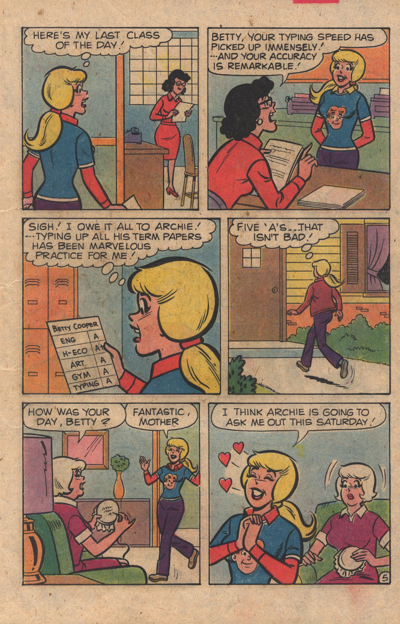 Read online Betty and Me comic -  Issue #111 - 7