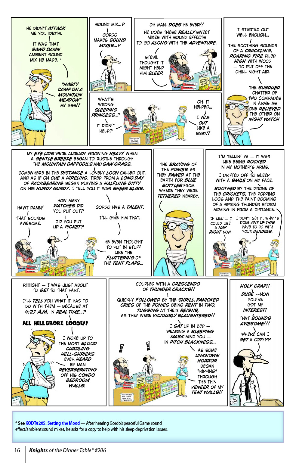 Read online Knights of the Dinner Table comic -  Issue #206 - 18