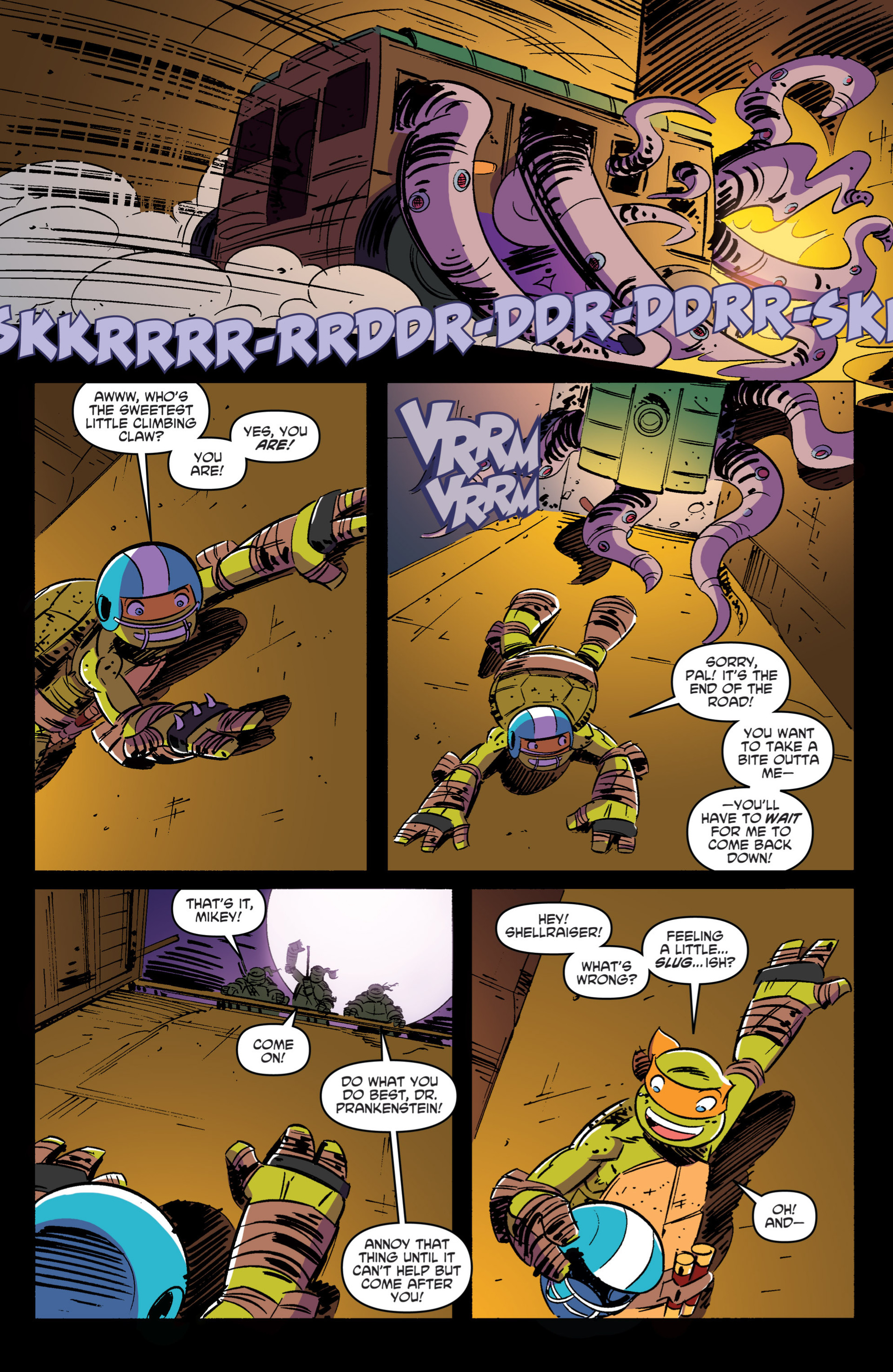 Read online Teenage Mutant Ninja Turtles New Animated Adventures comic -  Issue #6 - 18