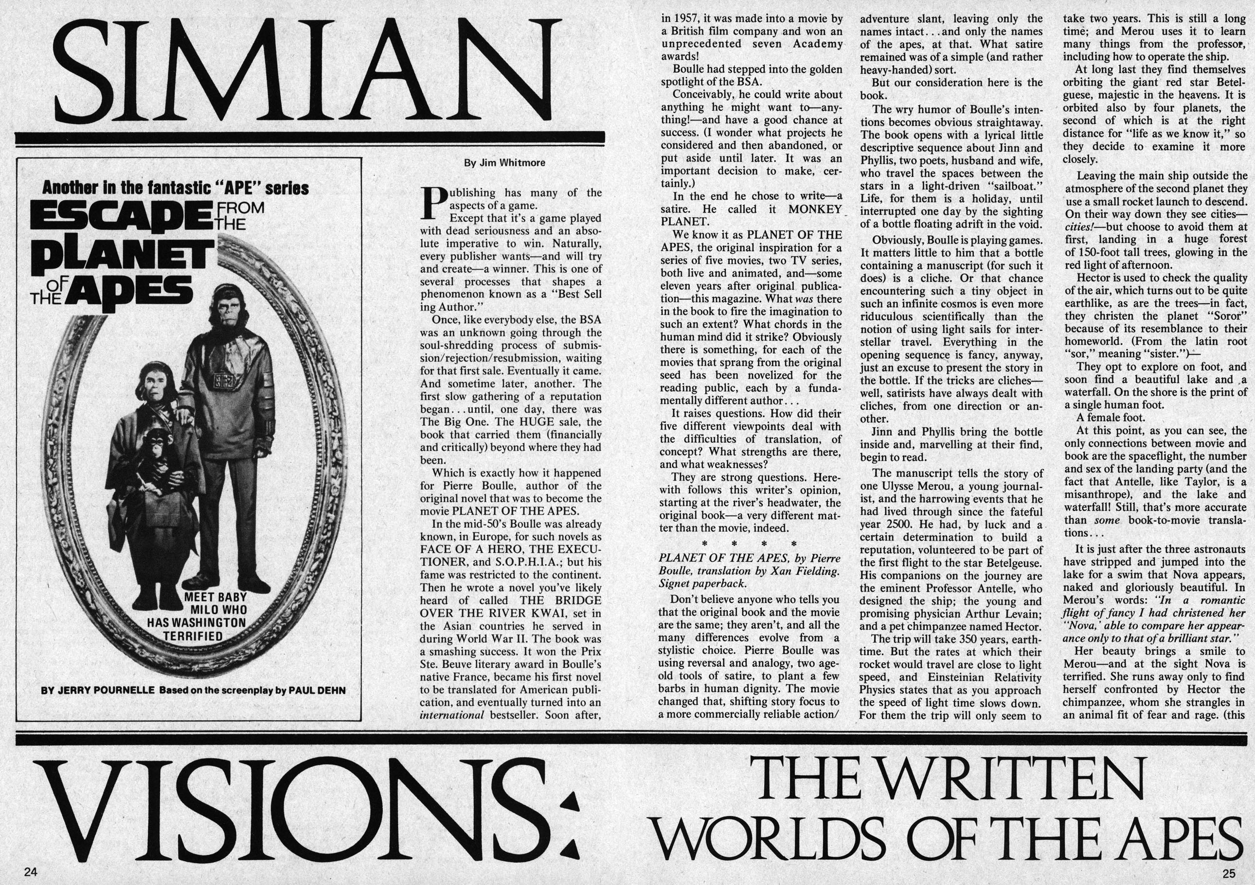 Read online Planet of the Apes comic -  Issue #19 - 24