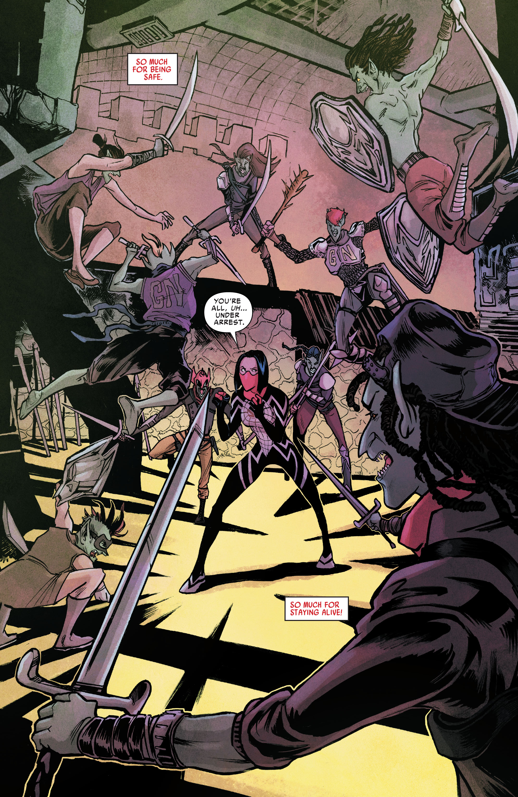 Read online Silk: Out of the Spider-Verse comic -  Issue # TPB 1 (Part 3) - 76