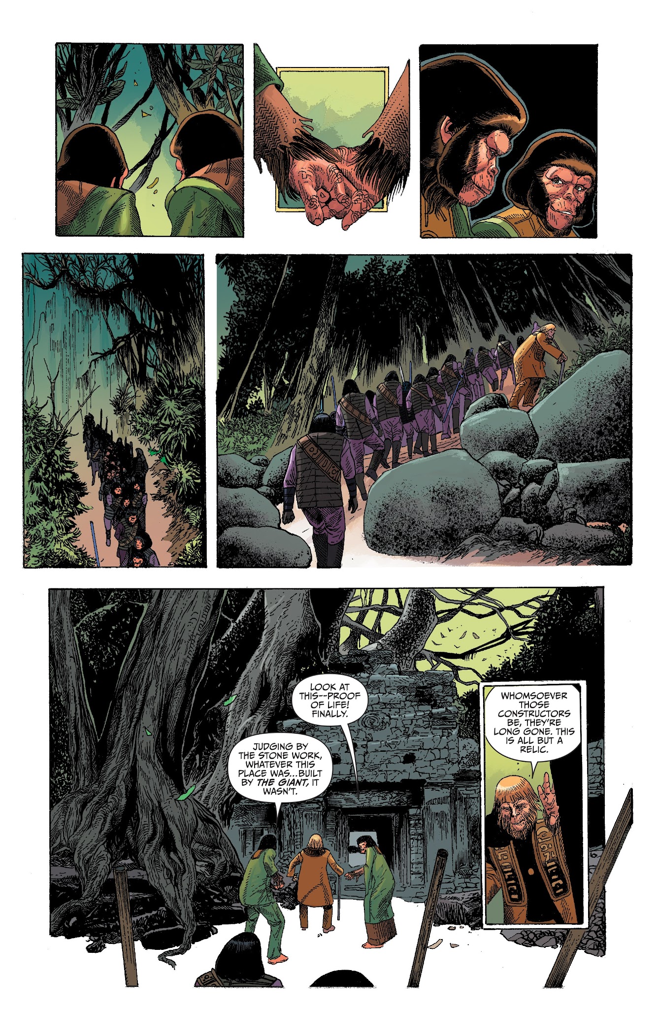 Read online Kong on the Planet of the Apes comic -  Issue #2 - 4