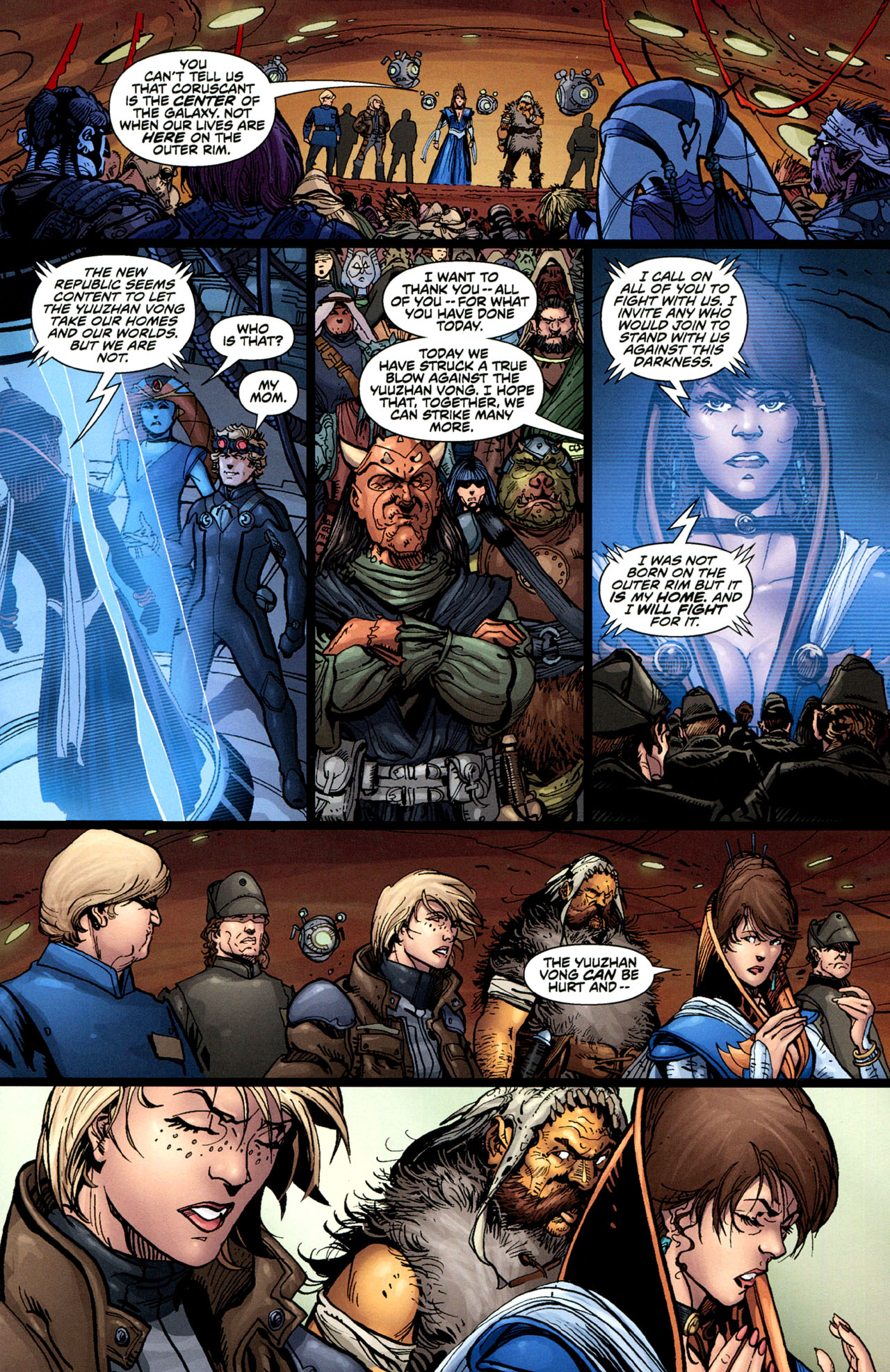 Read online Star Wars: Invasion - Revelations comic -  Issue #5 - 23