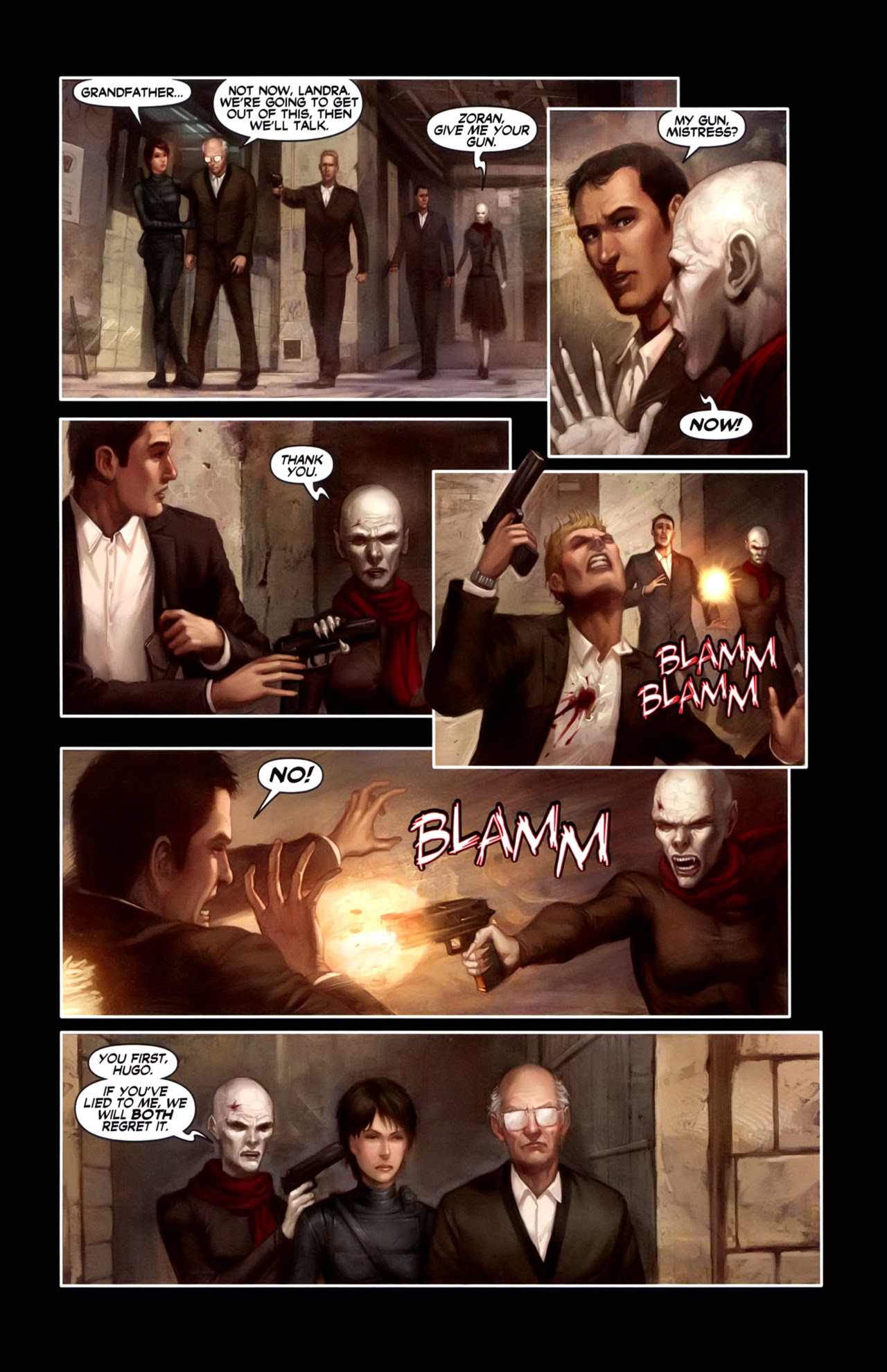 Read online FVZA: Federal Vampire and Zombie Agency comic -  Issue #3 - 36