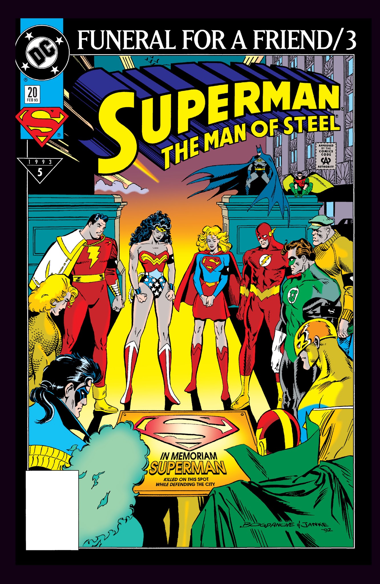 Read online Superman: Funeral For A Friend comic -  Issue # TPB - 72