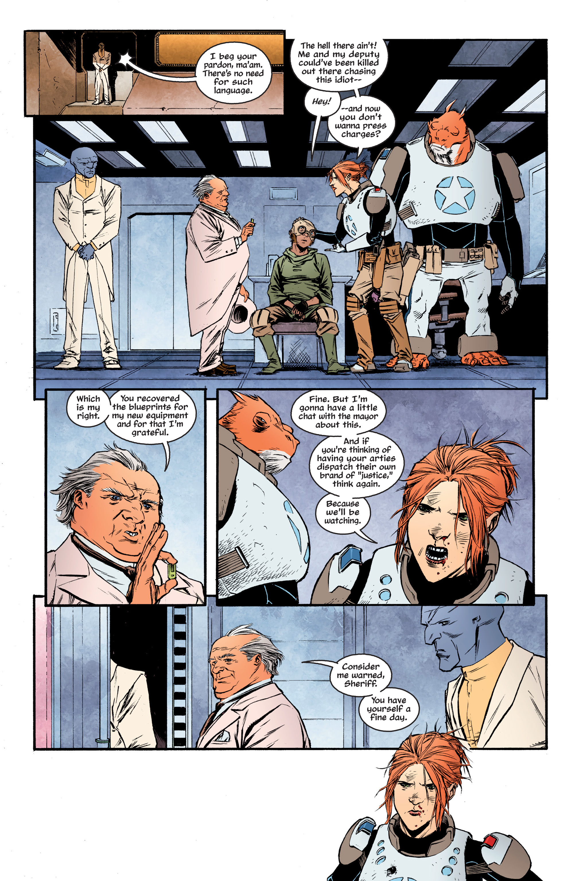 Read online Copperhead comic -  Issue #6 - 6