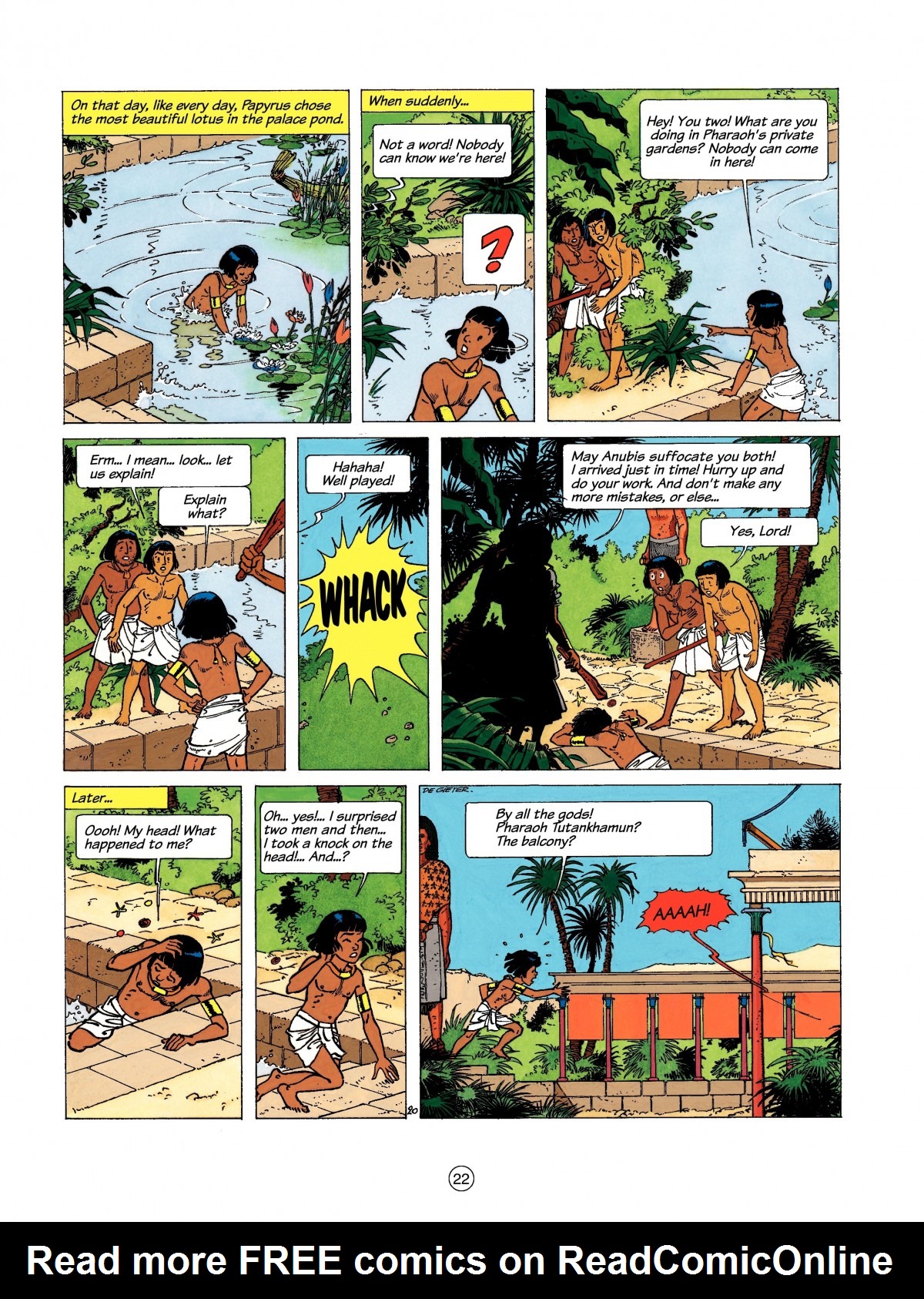 Read online Papyrus comic -  Issue #3 - 22