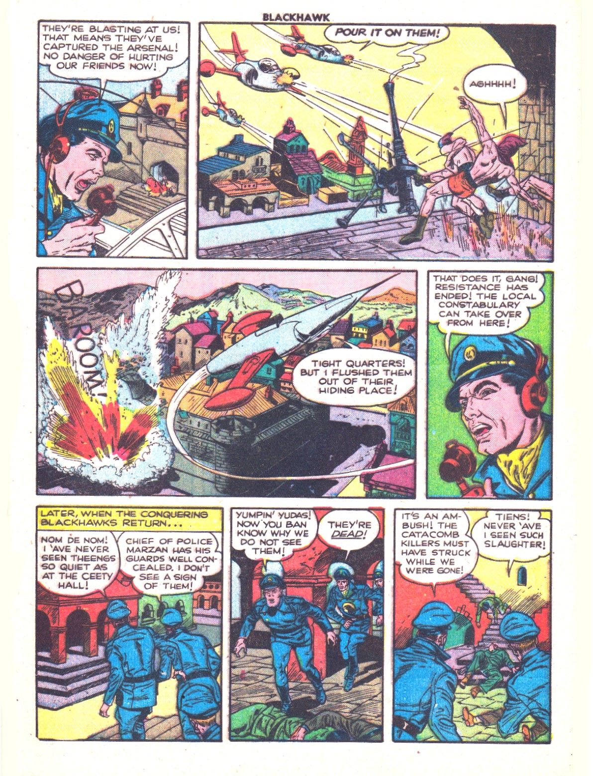Read online Blackhawk (1957) comic -  Issue #43 - 9