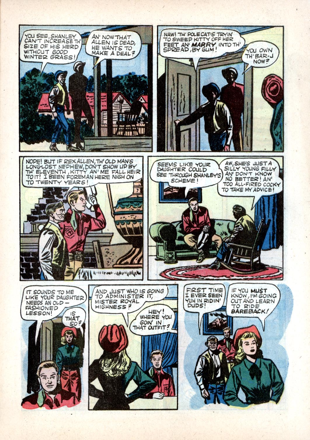 Read online Four Color Comics comic -  Issue #316 - 13