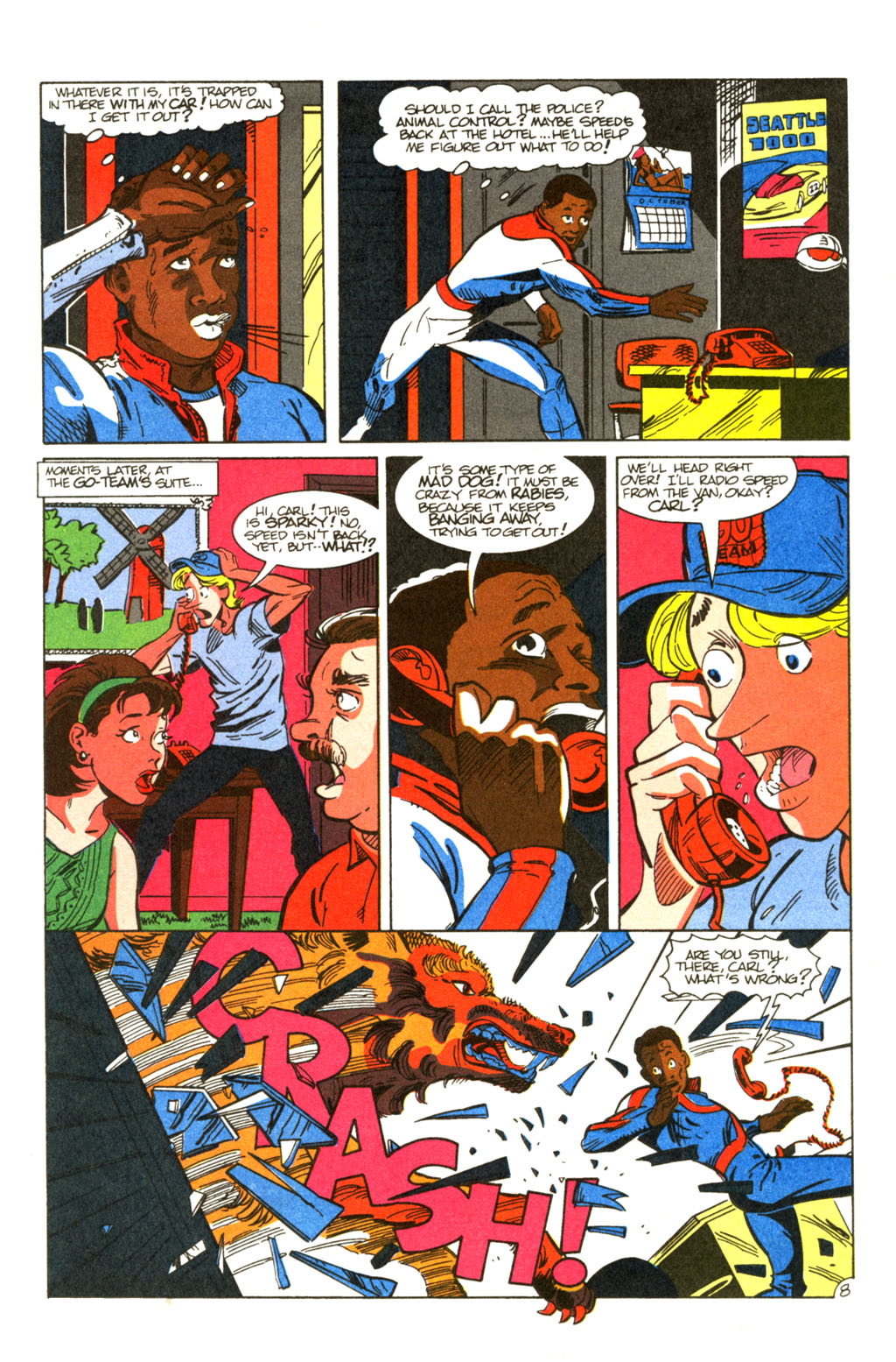 Read online Speed Racer (1987) comic -  Issue #28 - 9