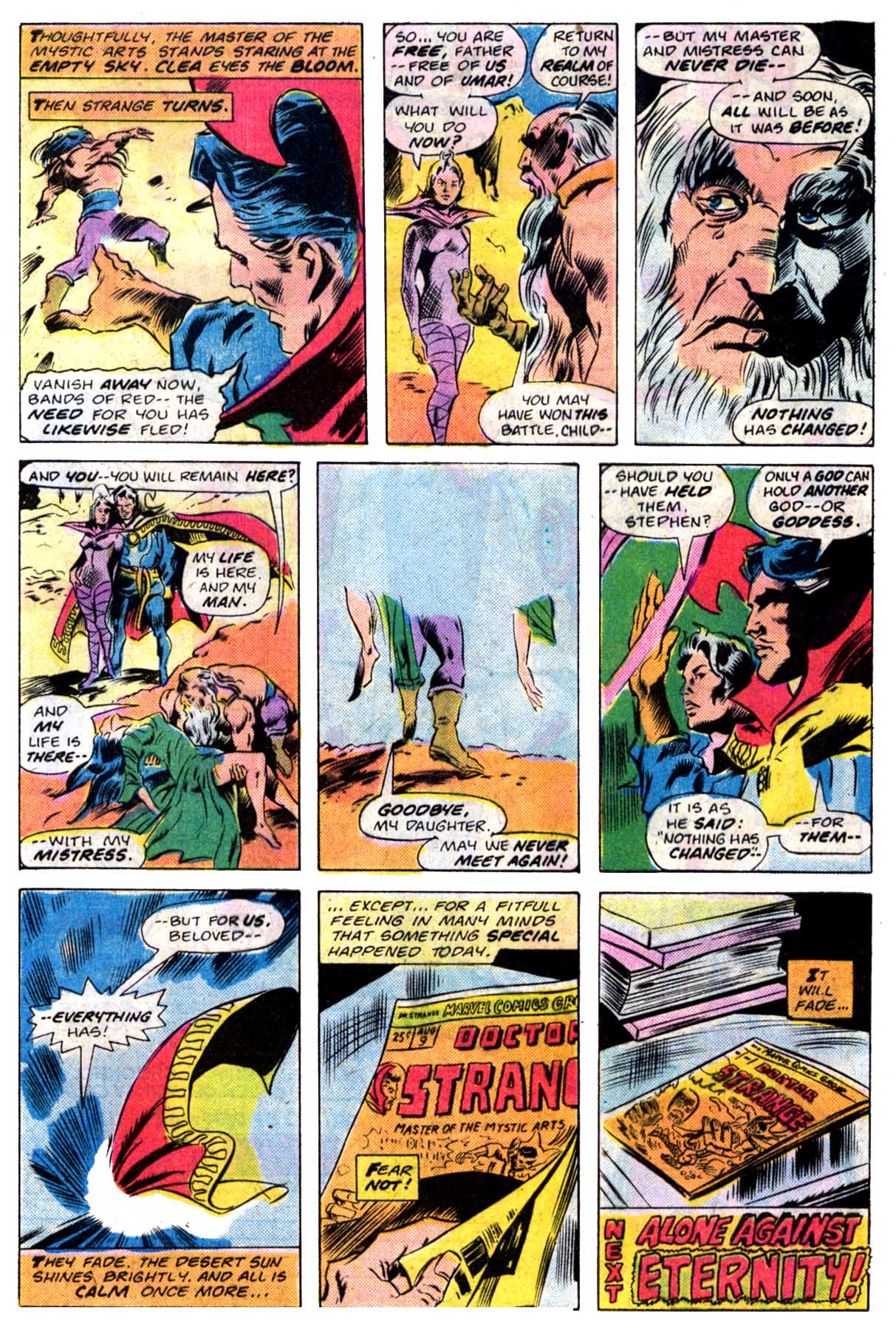 Read online Doctor Strange (1974) comic -  Issue #9 - 19