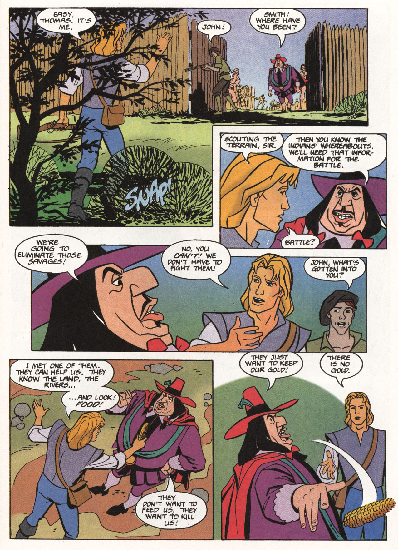 Read online Disney's Pocahontas comic -  Issue #1 - 35