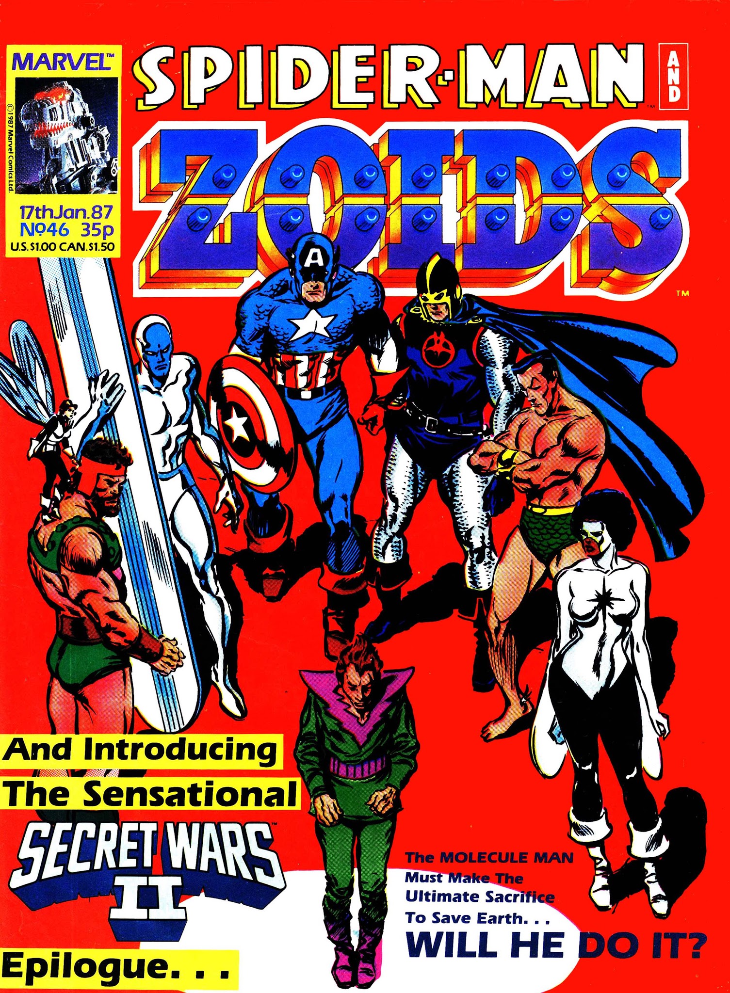 Read online Spider-Man and Zoids comic -  Issue #46 - 1