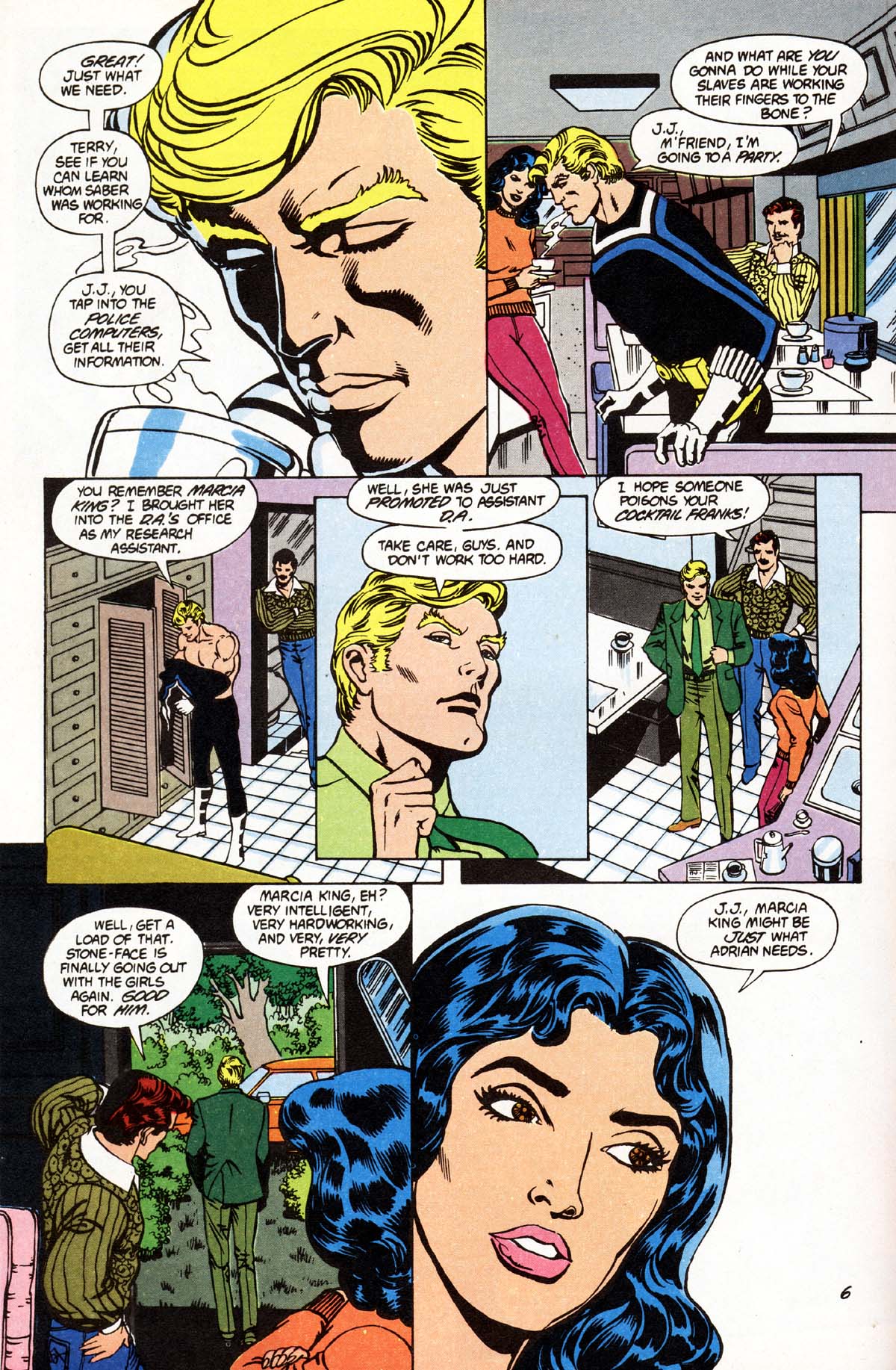 Read online Vigilante (1983) comic -  Issue #5 - 7