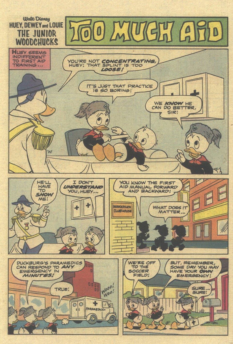 Read online Huey, Dewey, and Louie Junior Woodchucks comic -  Issue #69 - 11