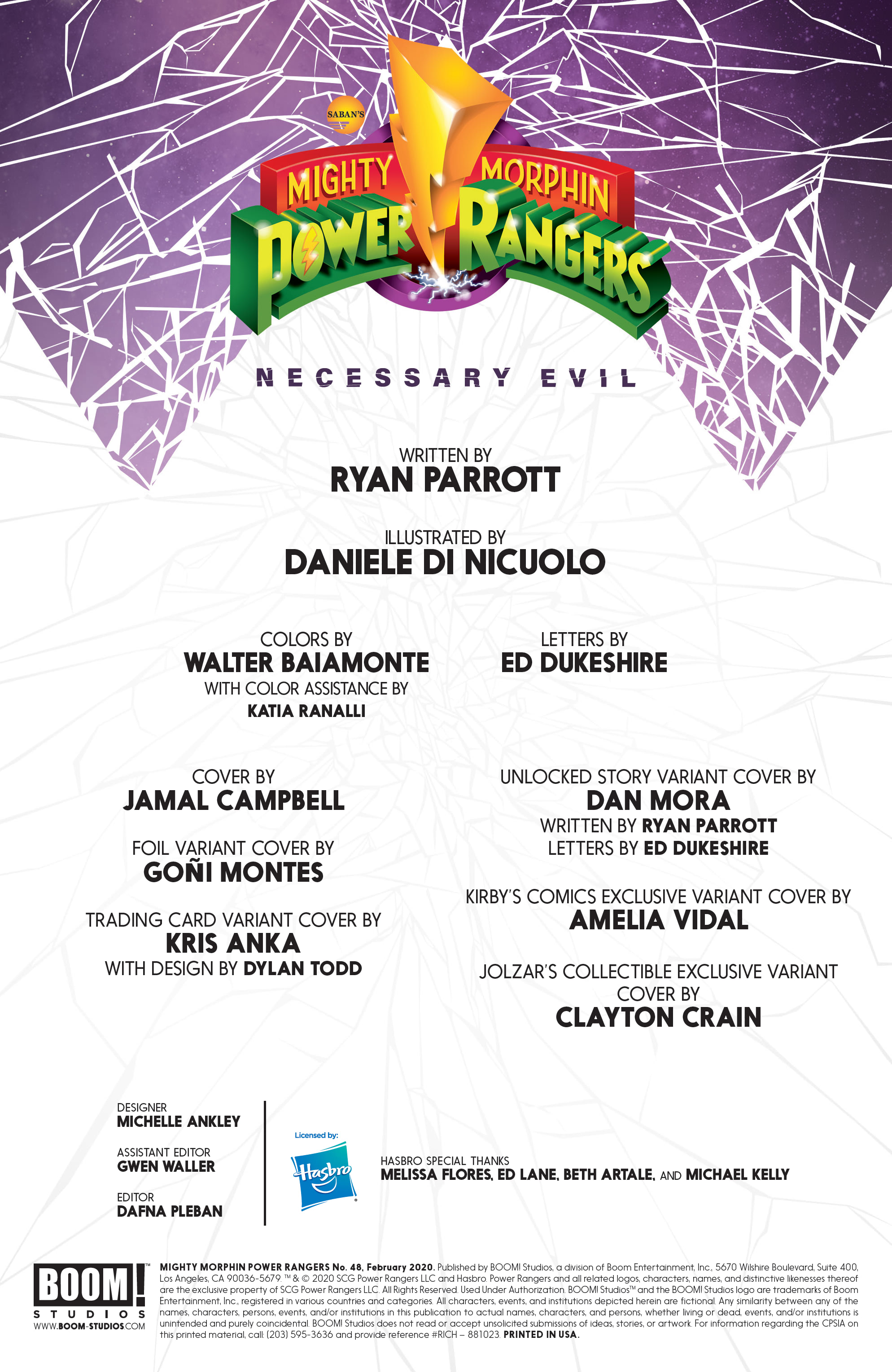 Read online Mighty Morphin Power Rangers comic -  Issue #48 - 2