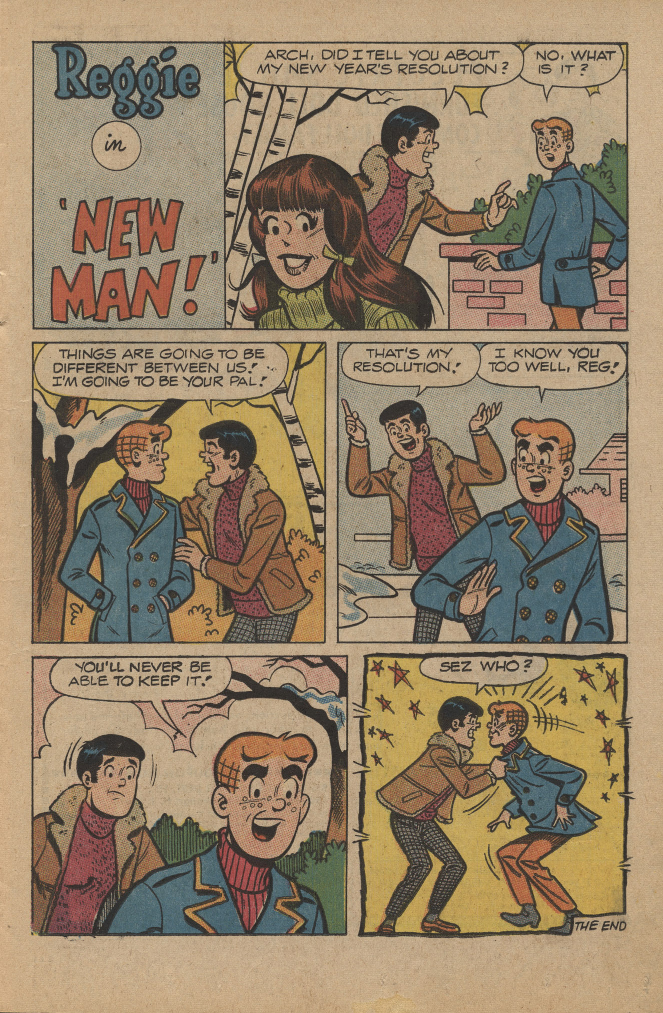 Read online Reggie and Me (1966) comic -  Issue #33 - 11