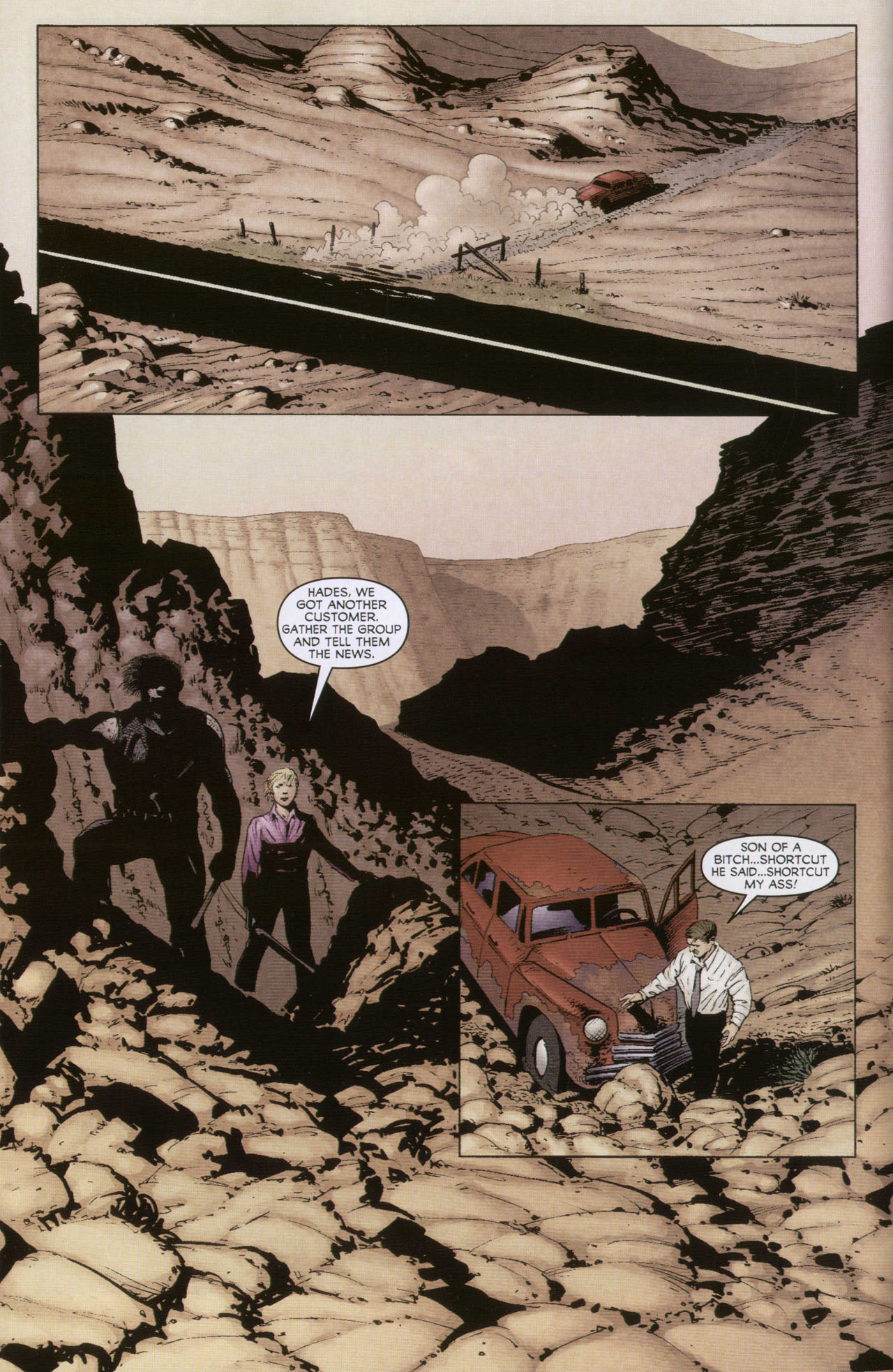 Read online The Hills Have Eyes: The Beginning comic -  Issue # TPB - 51