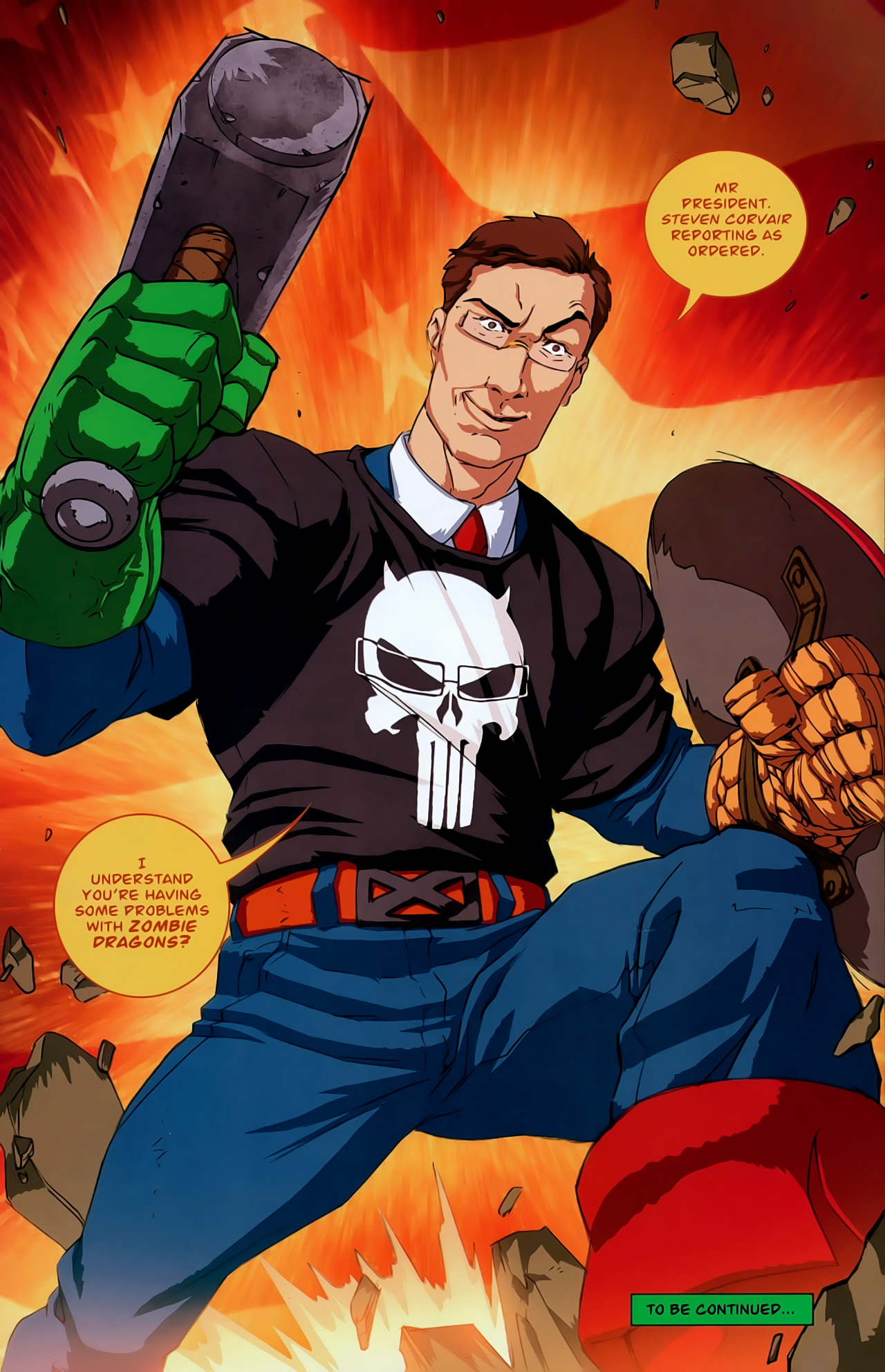 Read online President Evil comic -  Issue #1 - 27