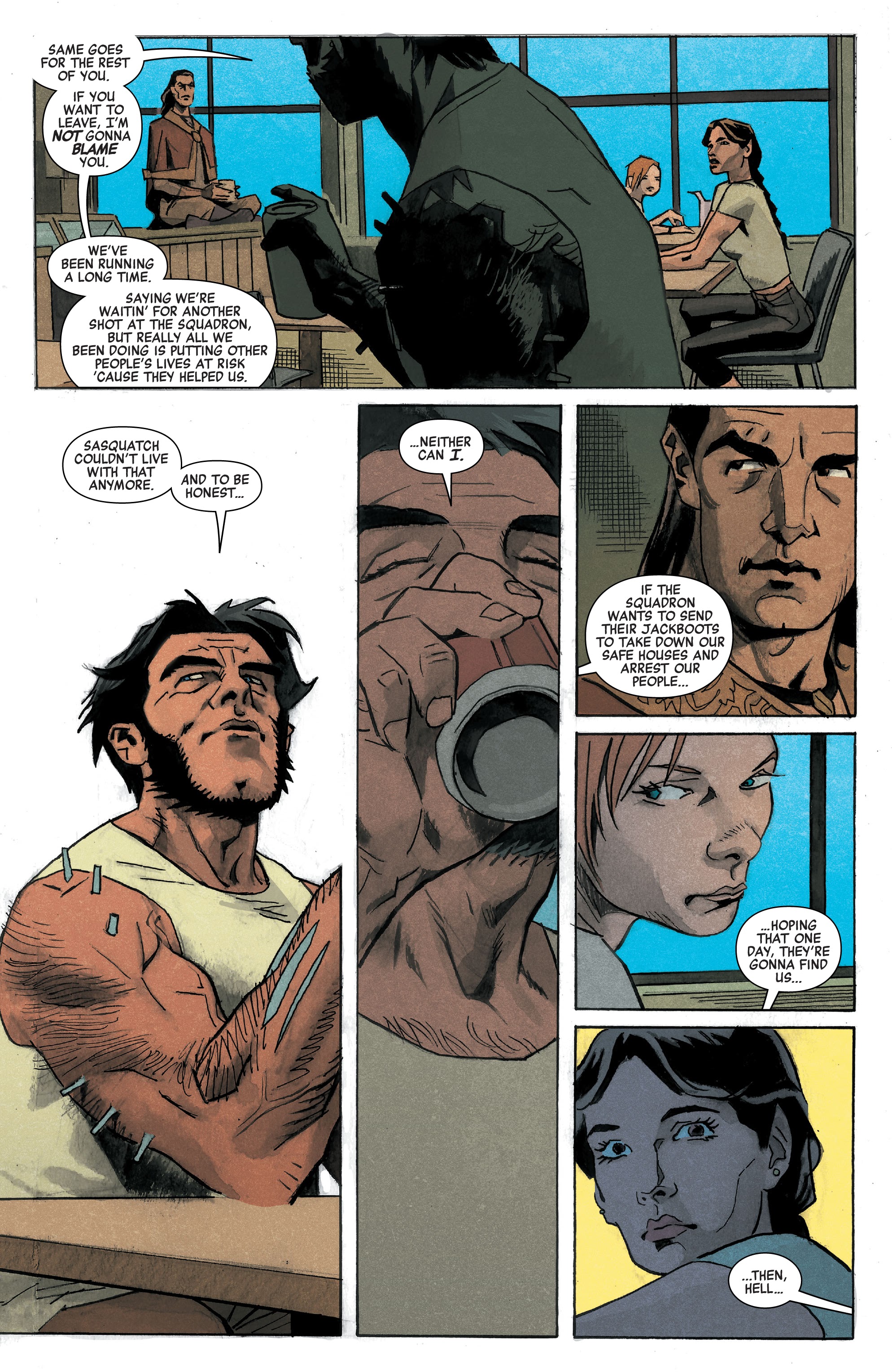 Read online Heroes Reborn: One-Shots comic -  Issue # Weapon X & Final Flight - 15